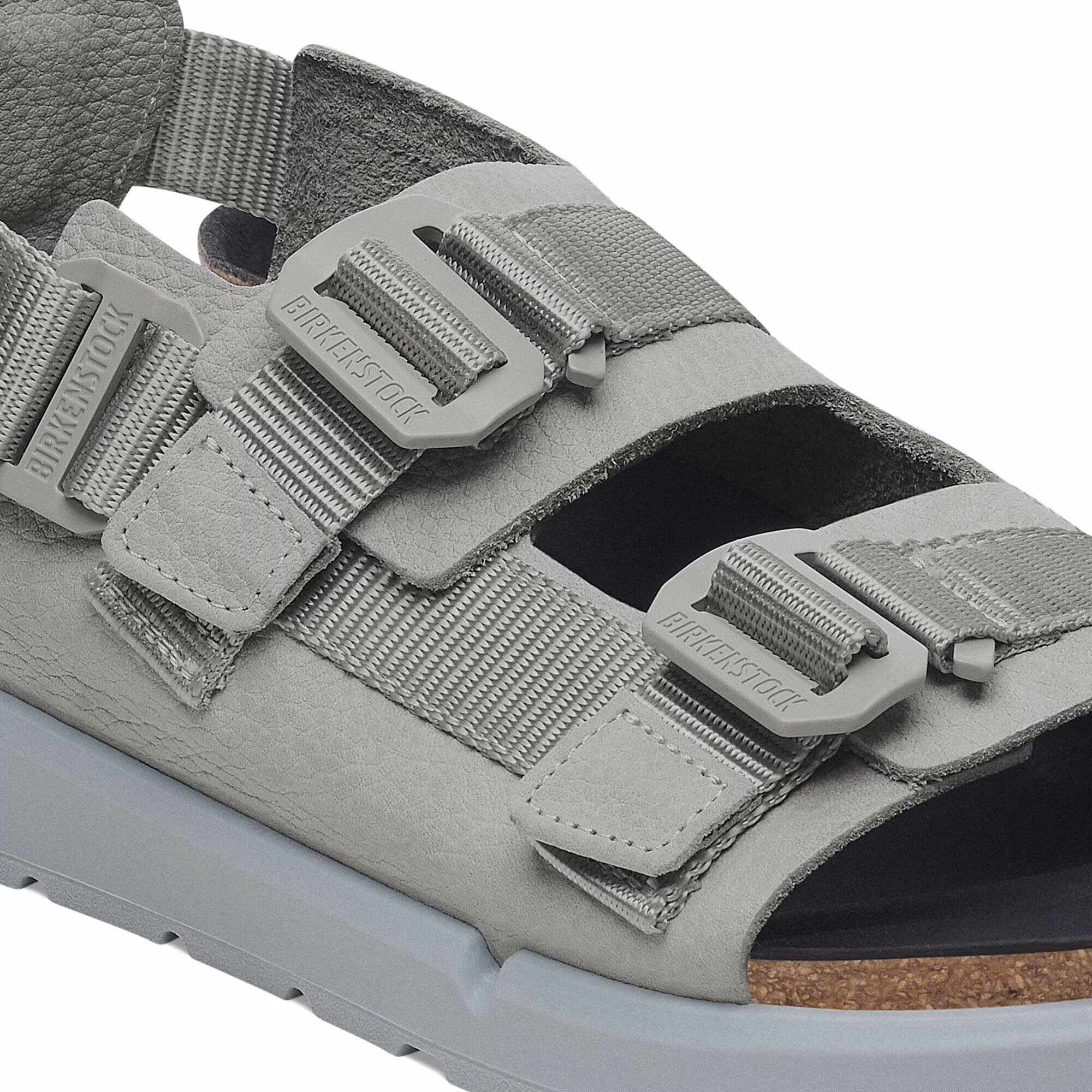 Shinjuku Cuir naturel/Textile - Pure Sage