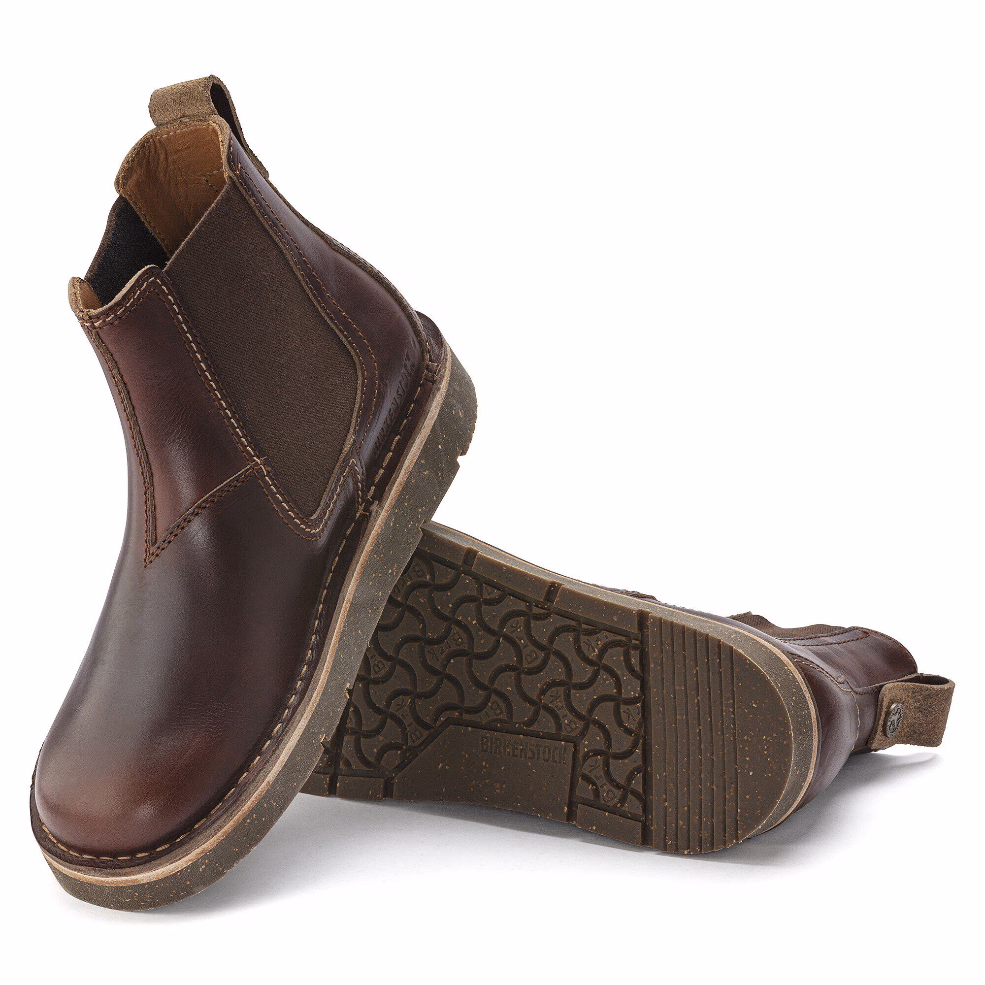 Birmingham Slip On Femmes Cuir huilé - Roast