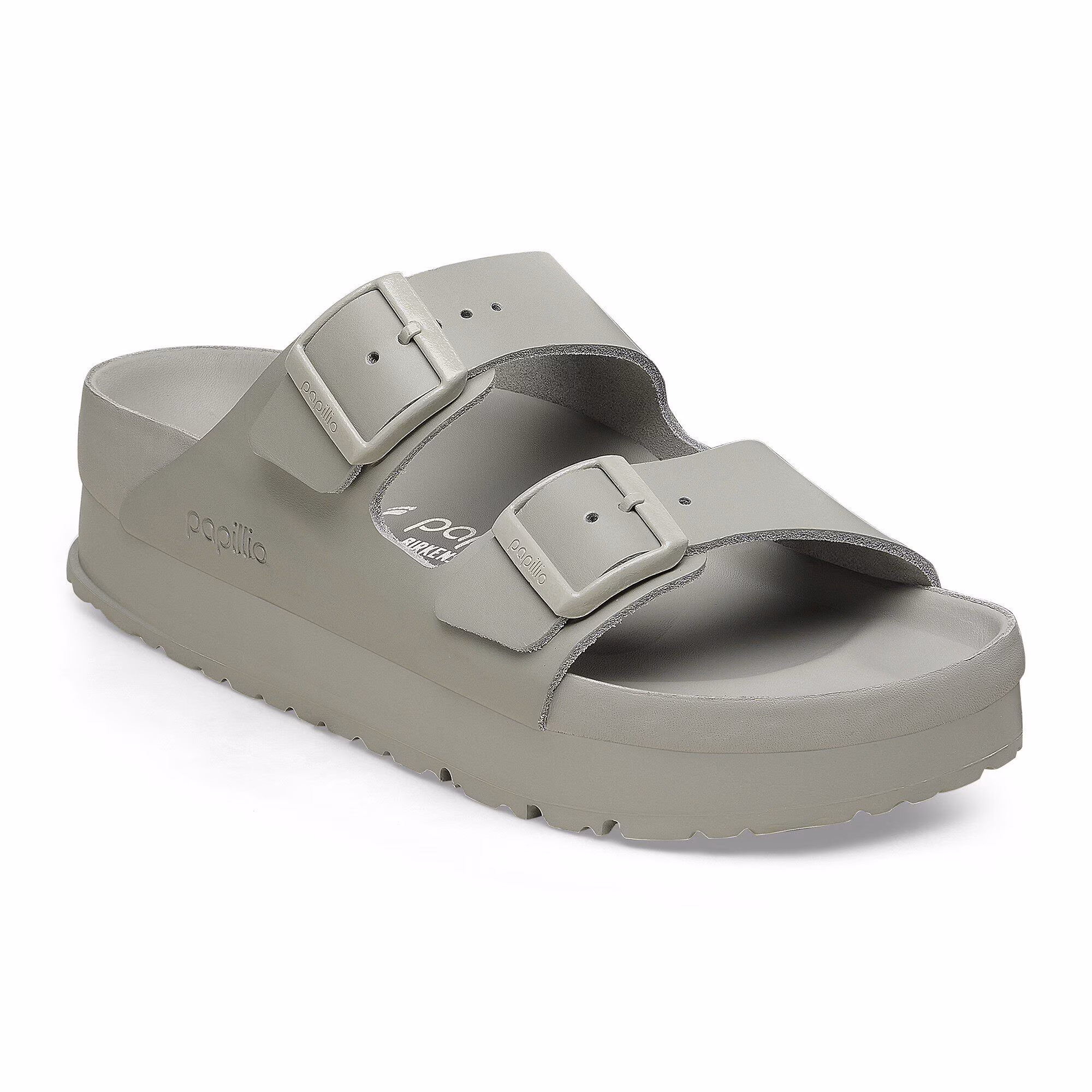 Arizona PAP Flex Platform Cuir naturel - Mineral Gray