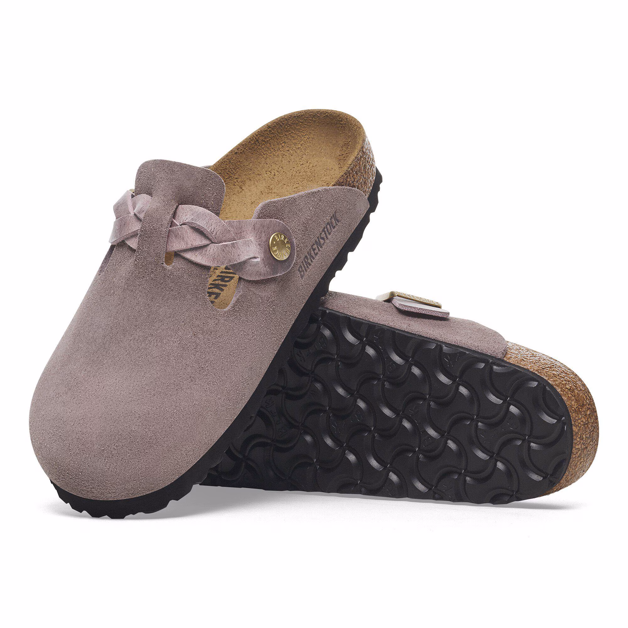 Boston Braided Suède - Faded Purple