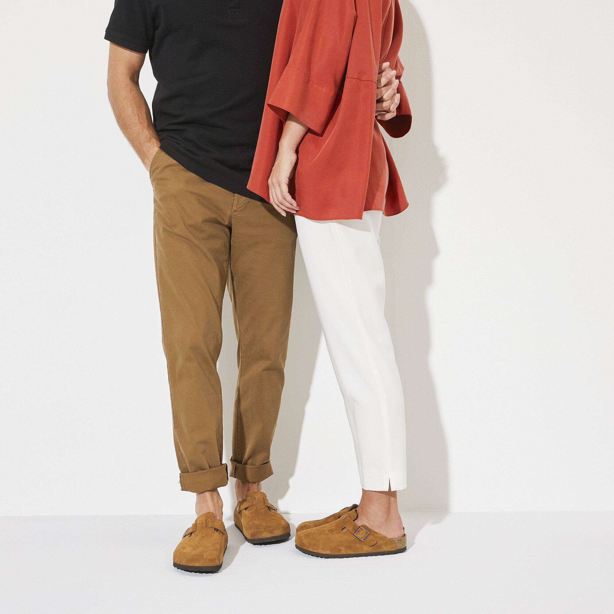 Boston Lit de pied souple Suède - Mink