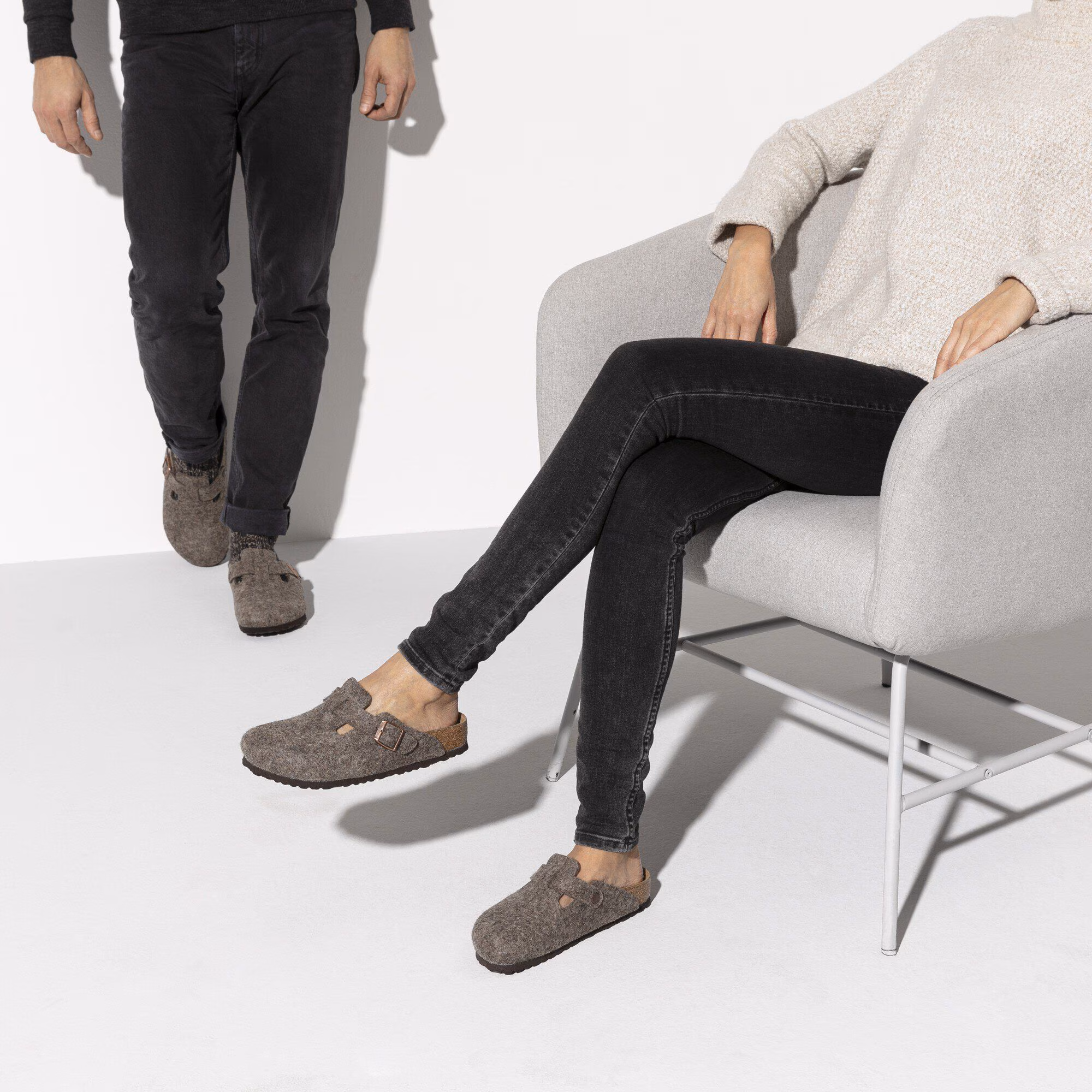 Boston Feutre de laine - Cacao