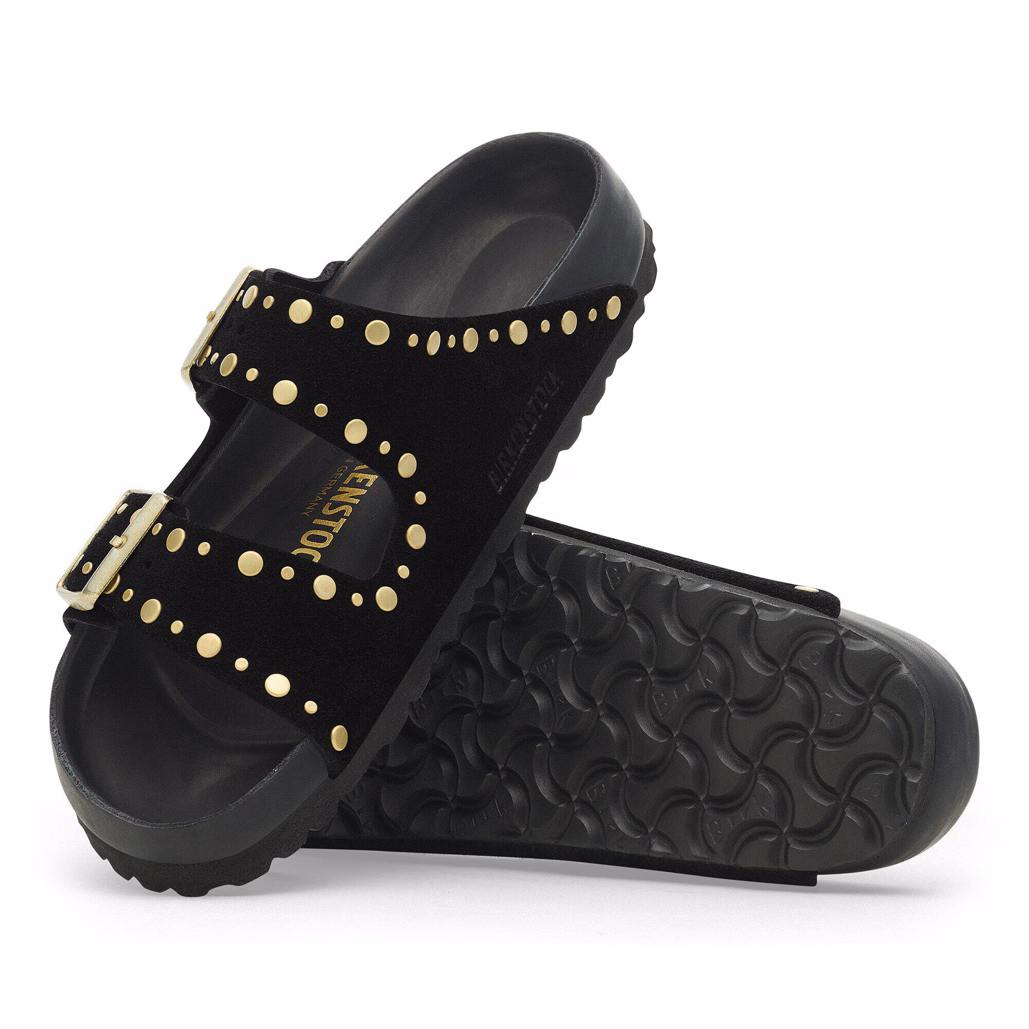 Arizona Rivet Suède - Black
