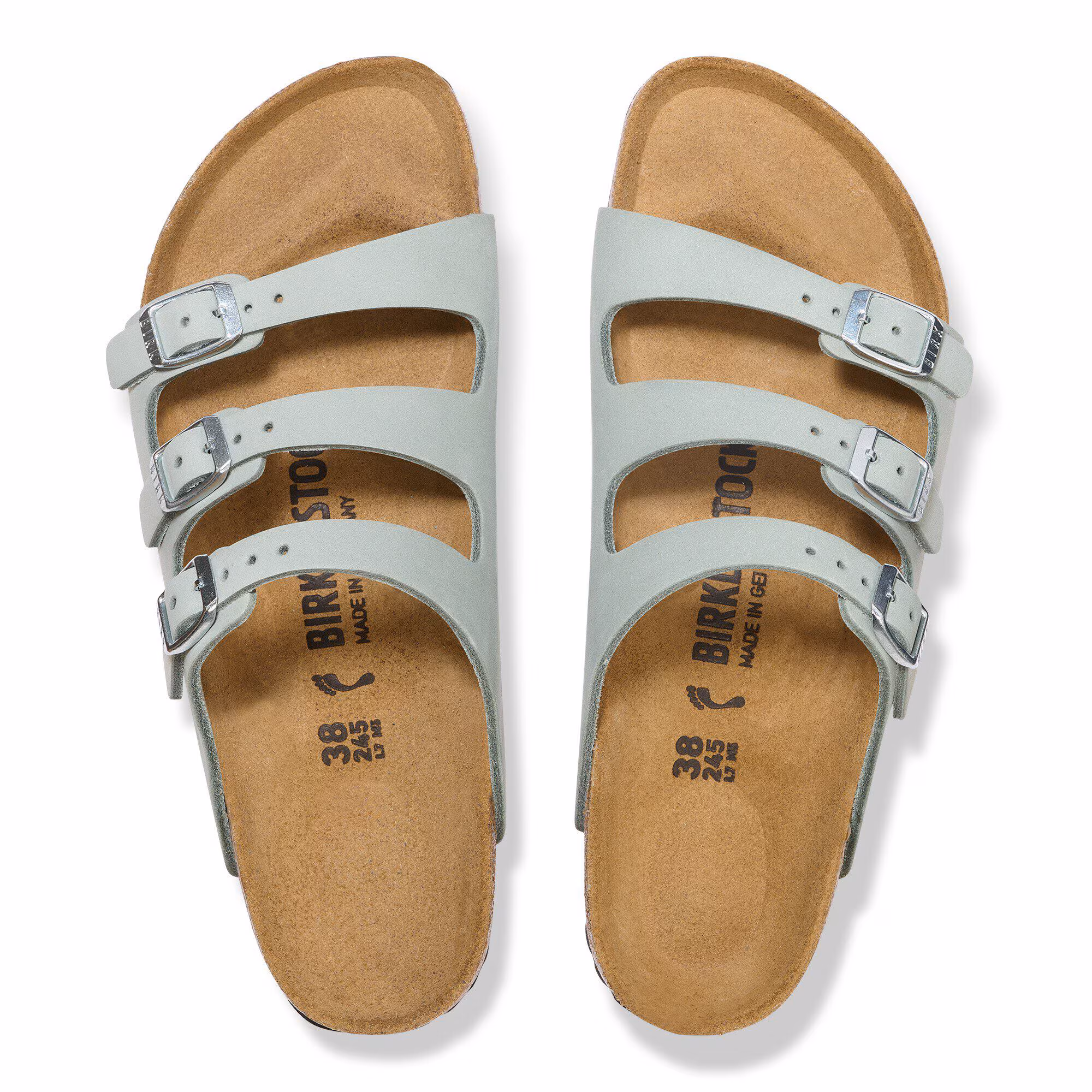 Florida  Fresh Cuir nubuck - Pure Sage