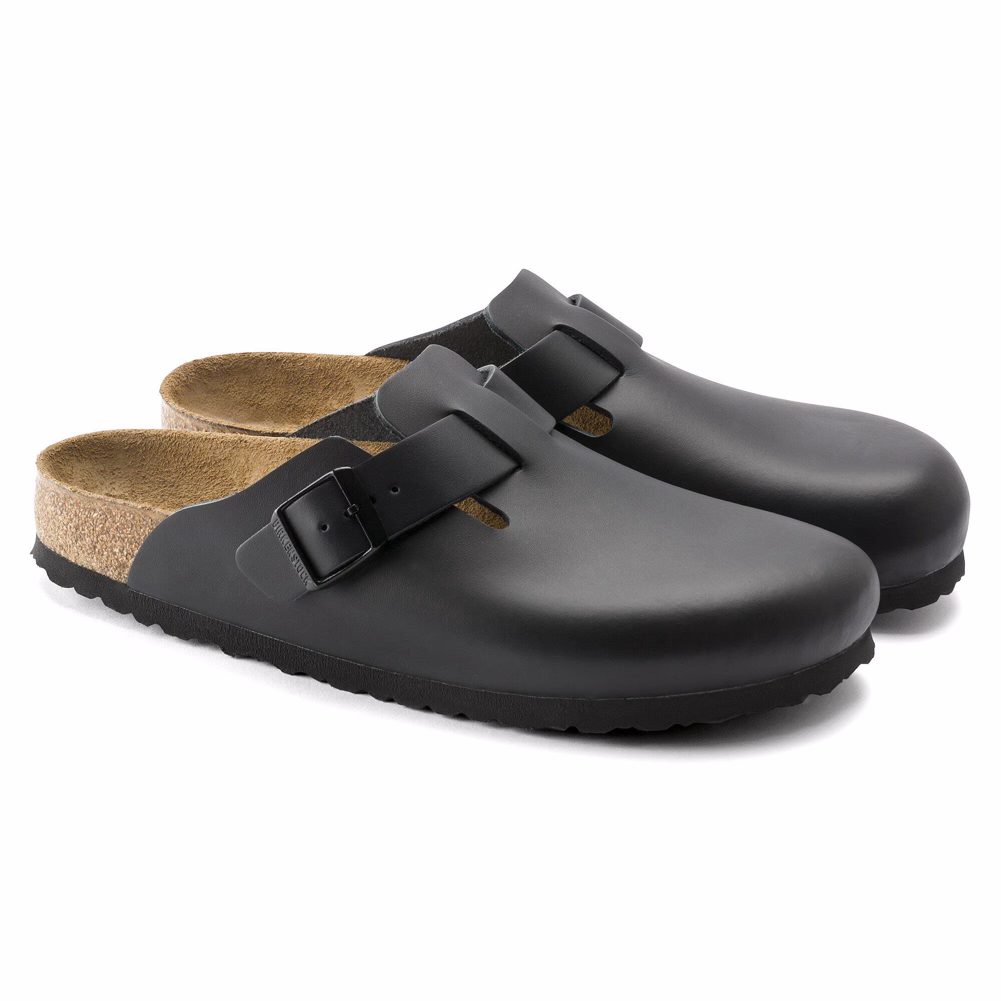 Boston Cuir naturel - Black