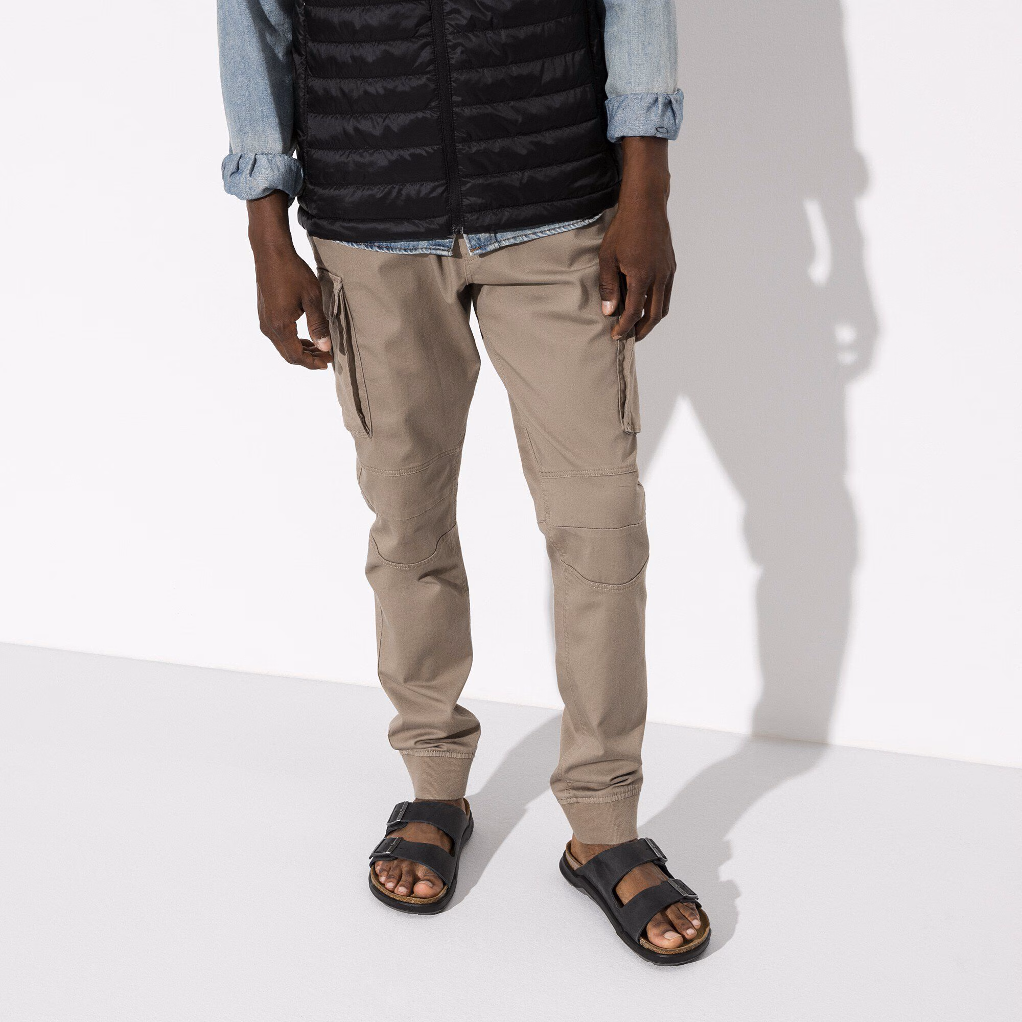 Arizona Crosstown homme Cuir huilé - Black