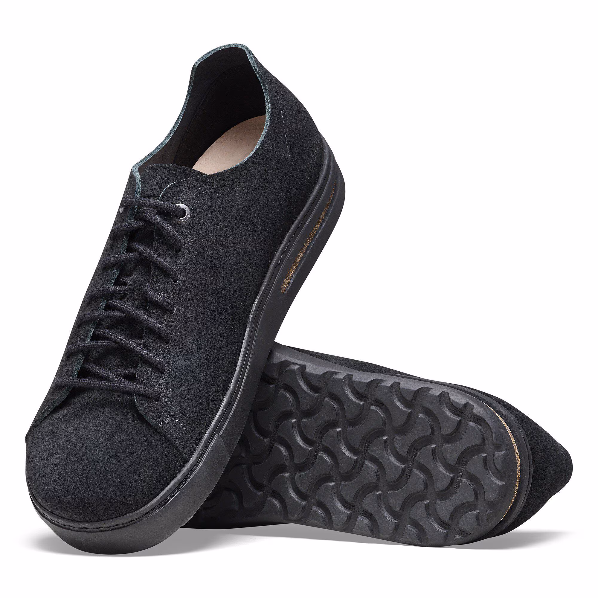 Bend Low Decon Cuir nubuck - Triples Black