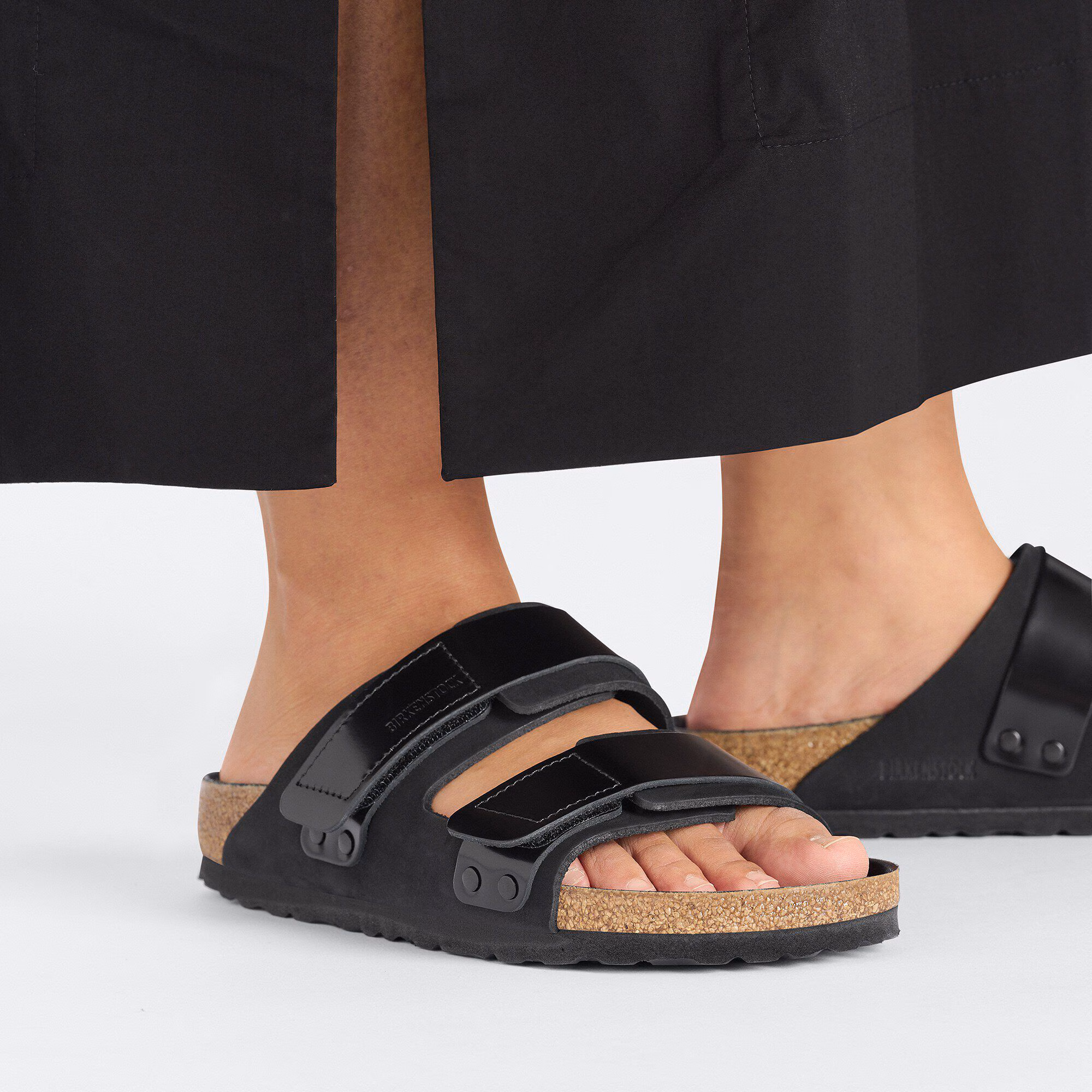 Uji Cuir nubuck - Black