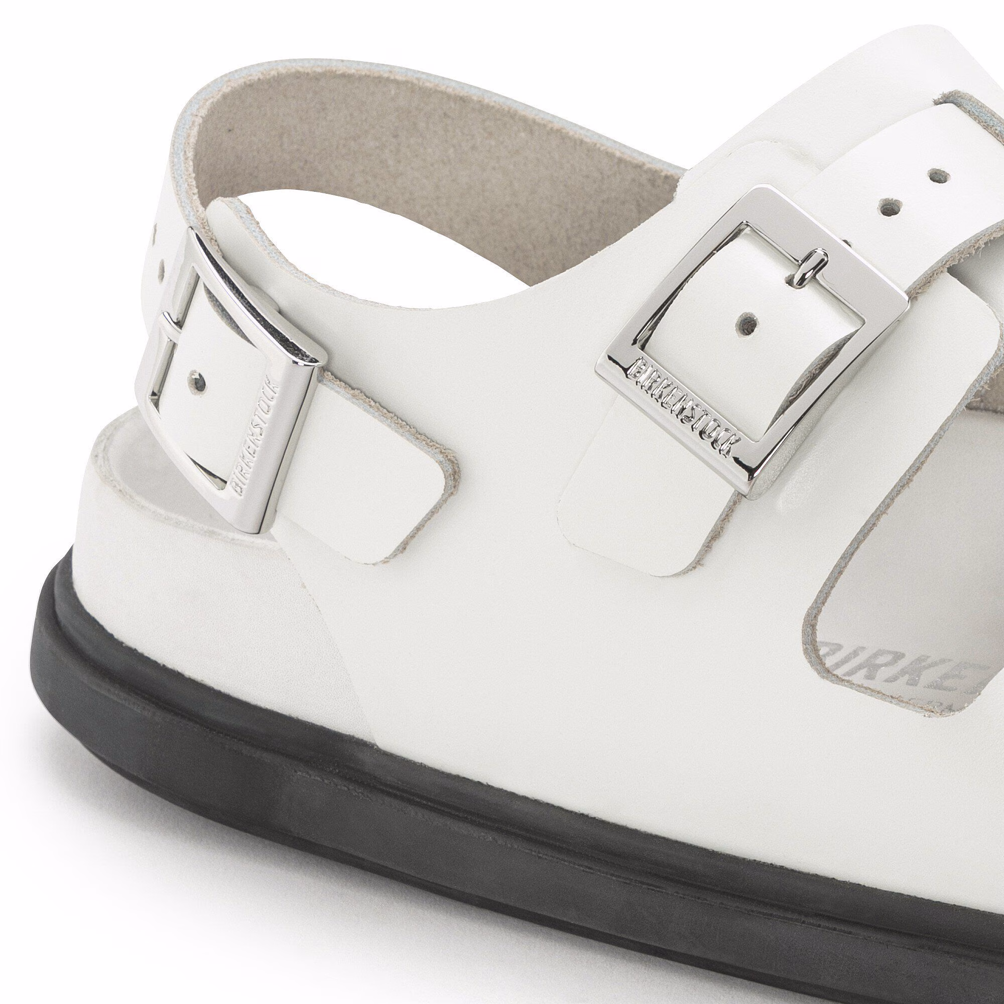 Cannes Cuir naturel - White