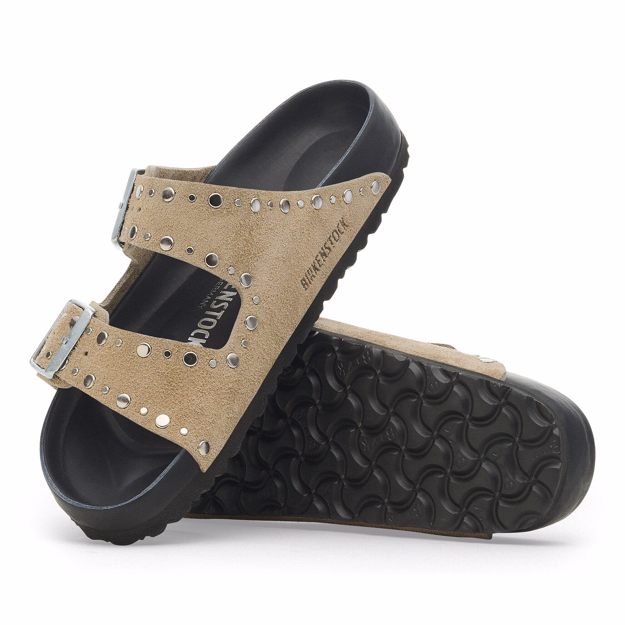 Arizona Rivet Suède - Taupe