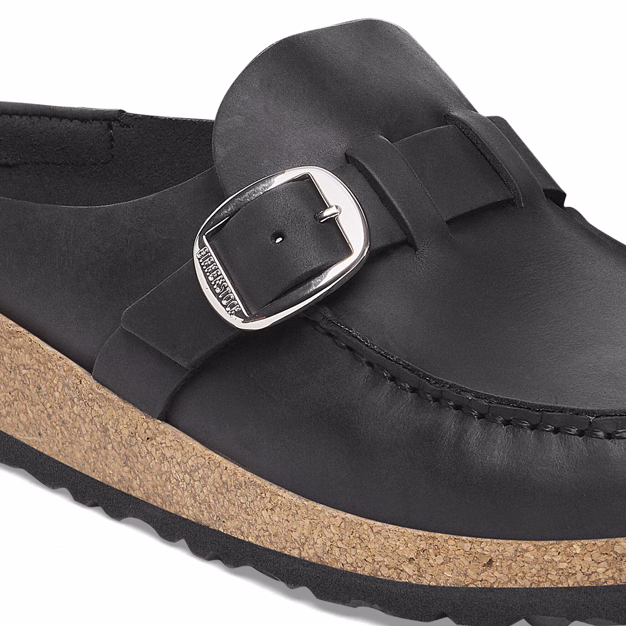 Buckley Cuir huilé - Black