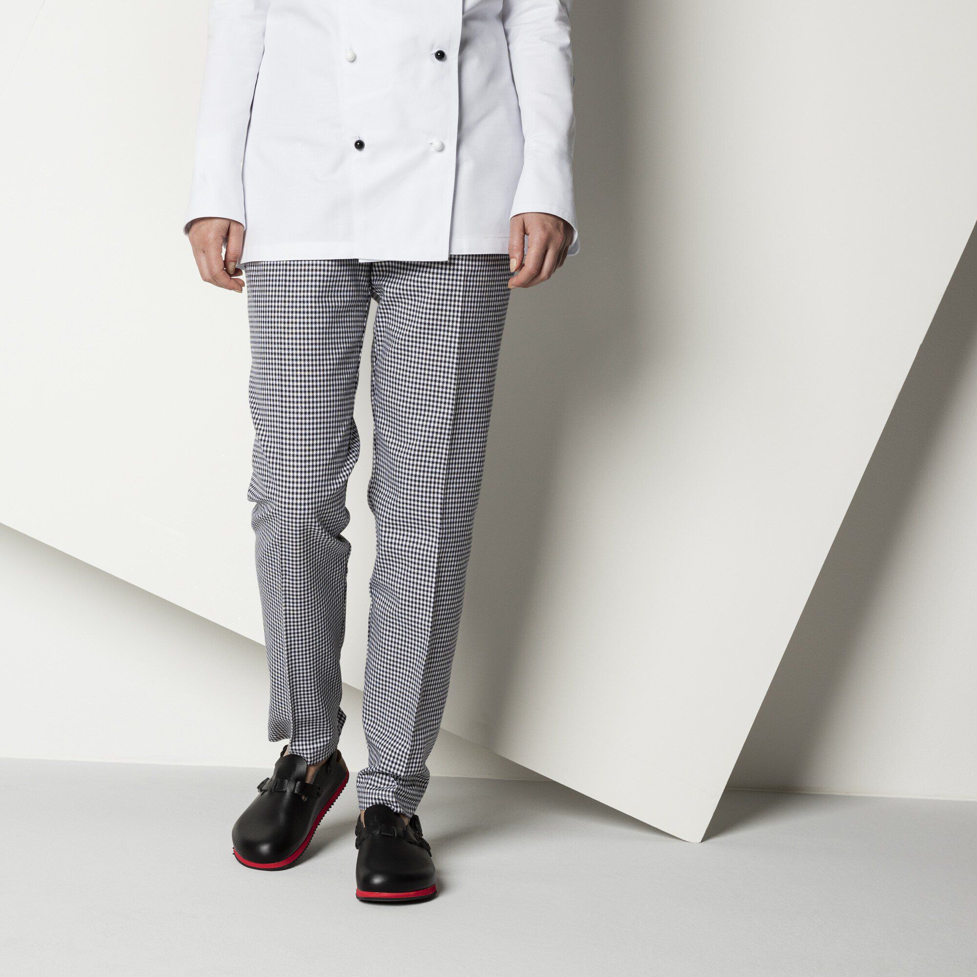 Kay SL Lit de pied souple Cuir naturel - Black