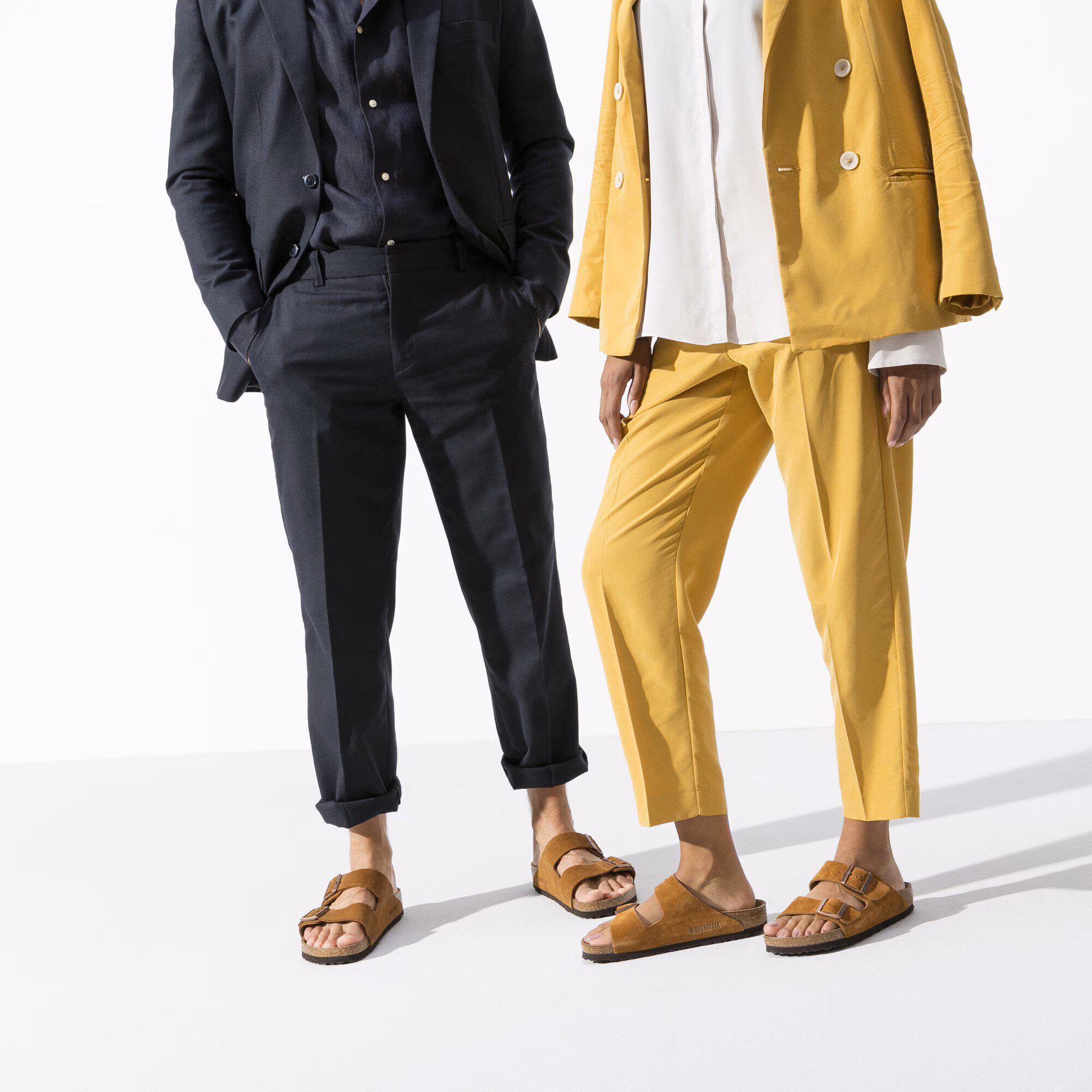 Arizona Lit de pied souple Suède - Mink