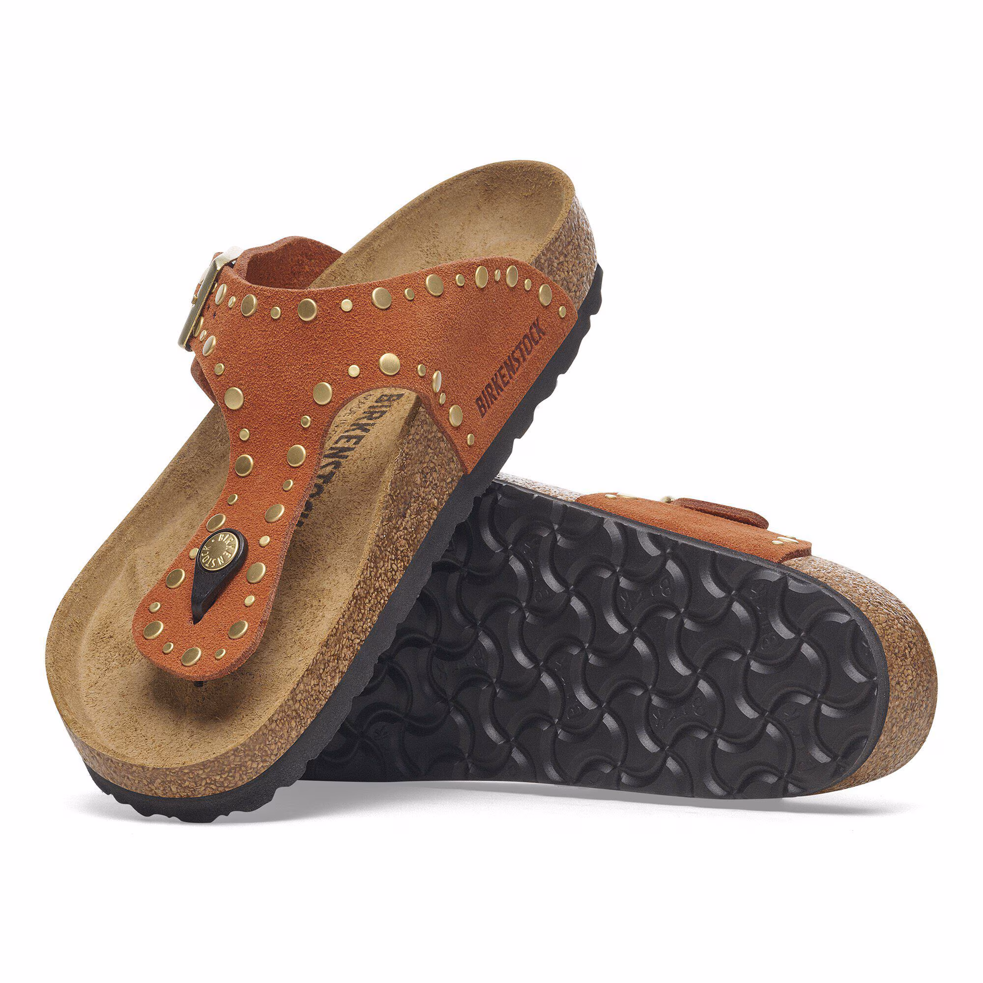 Gizeh Rivet Suède - Dark Rust