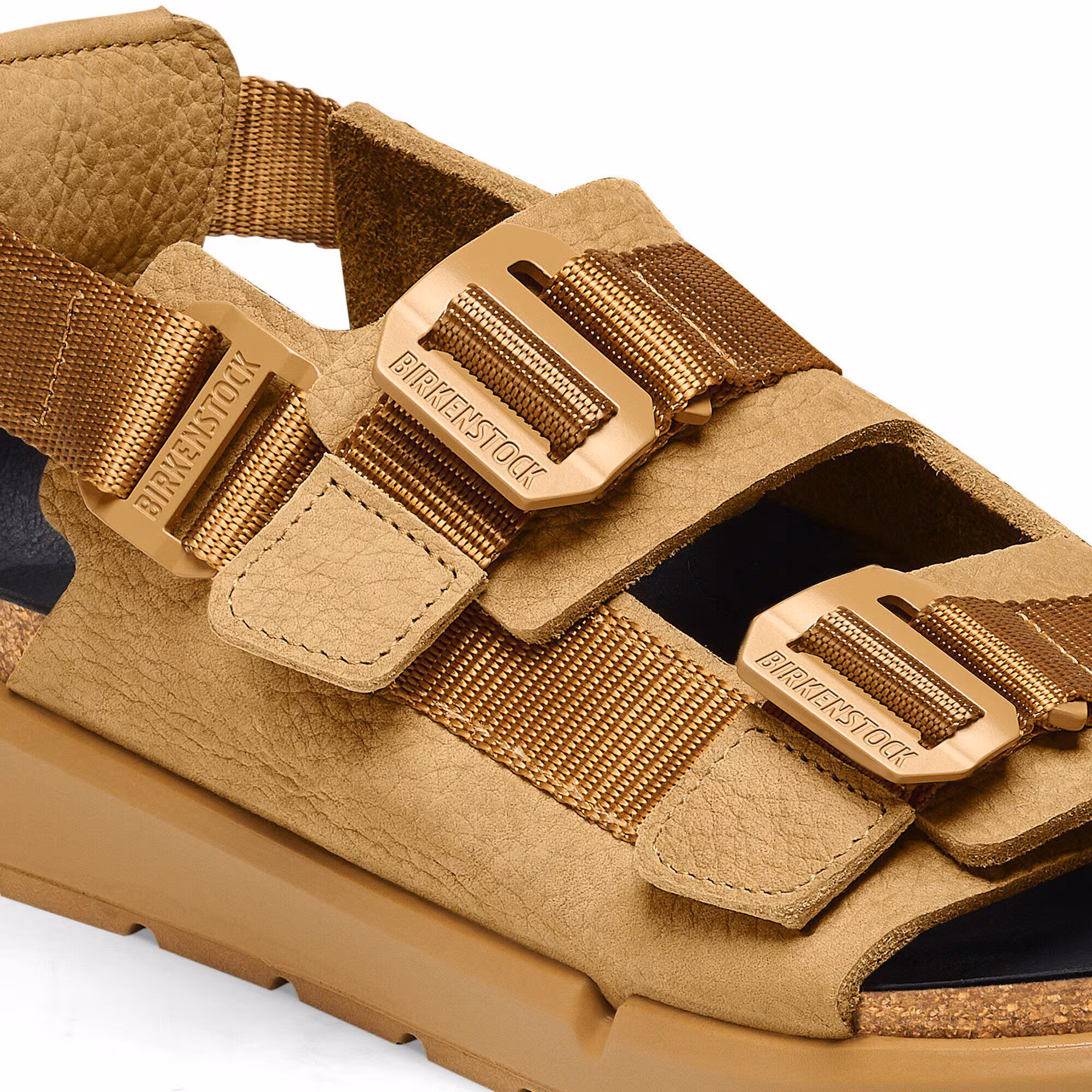 Shinjuku Cuir naturel/Textile - Cork Brown