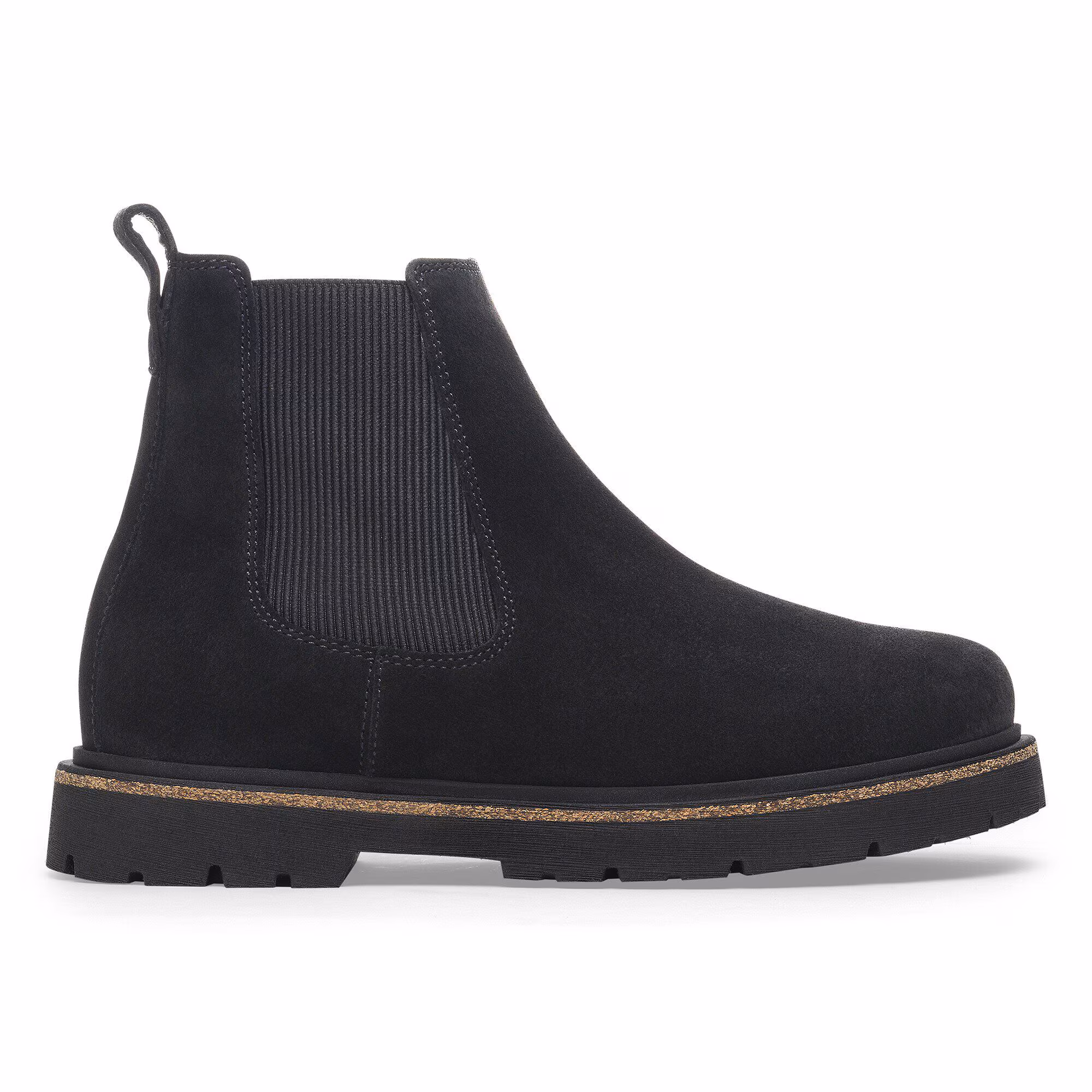 Highwood Slip On Men Suède - Black