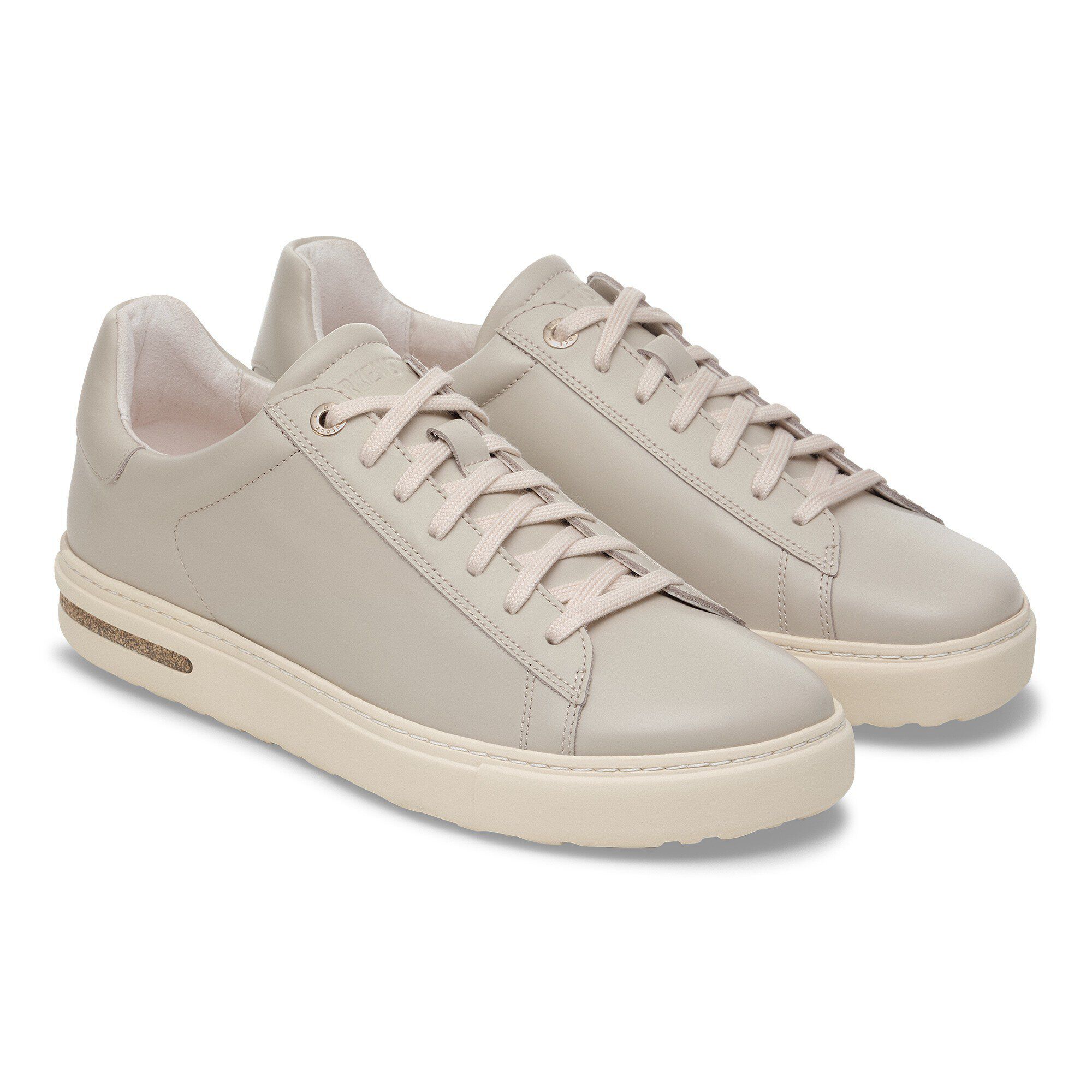 Bend Low Cuir naturel verni - Oyster