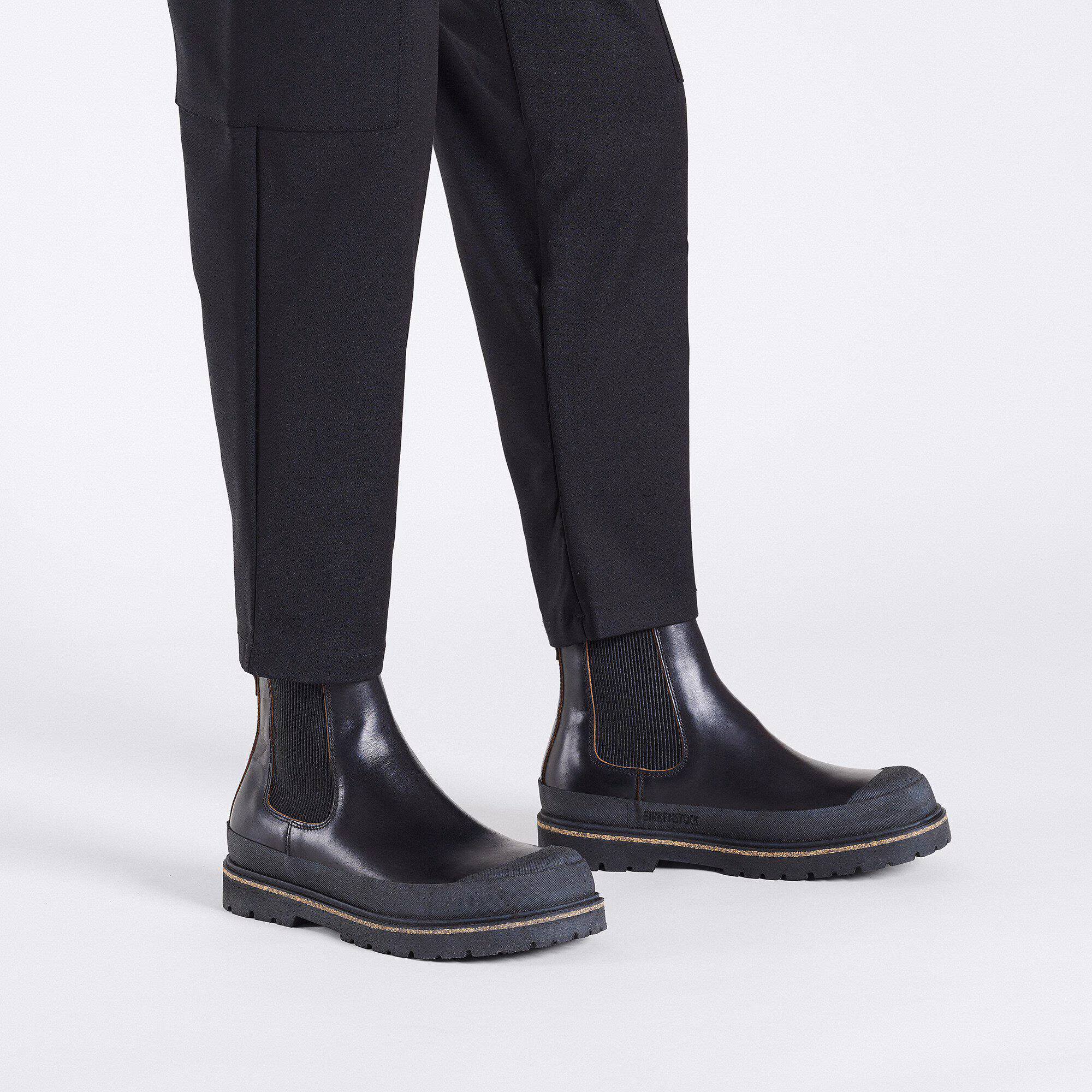 Prescott Slip On Men Cuir huilé - Black