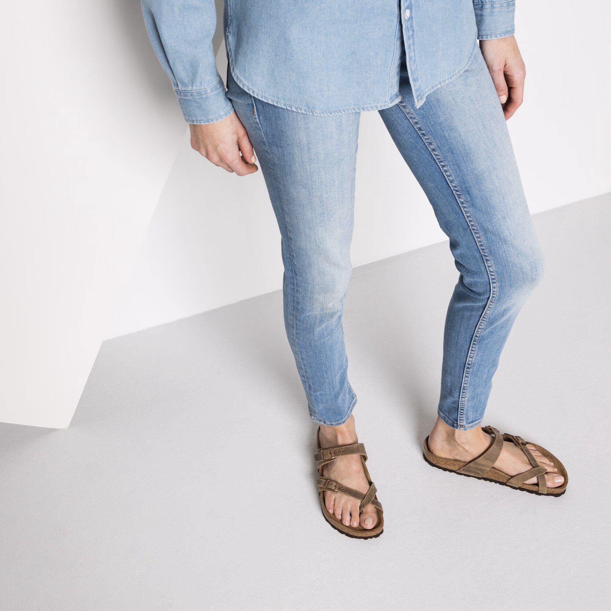 Mayari Cuir huilé - Tobacco Brown