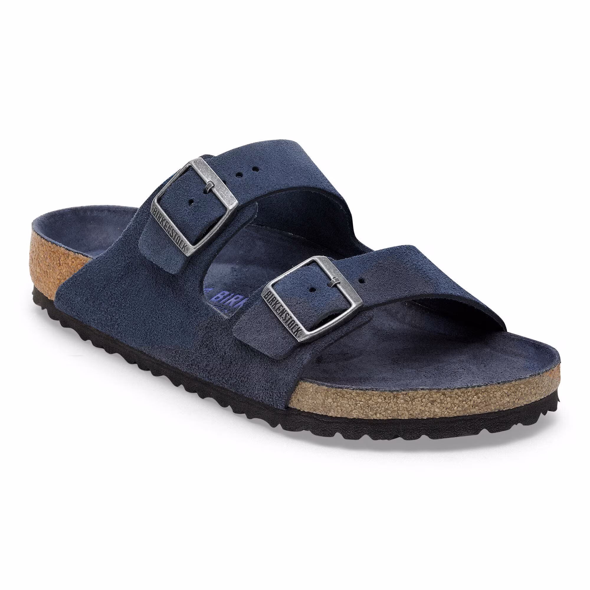 Arizona Lit de pied souple Suède - New Navy Tonal