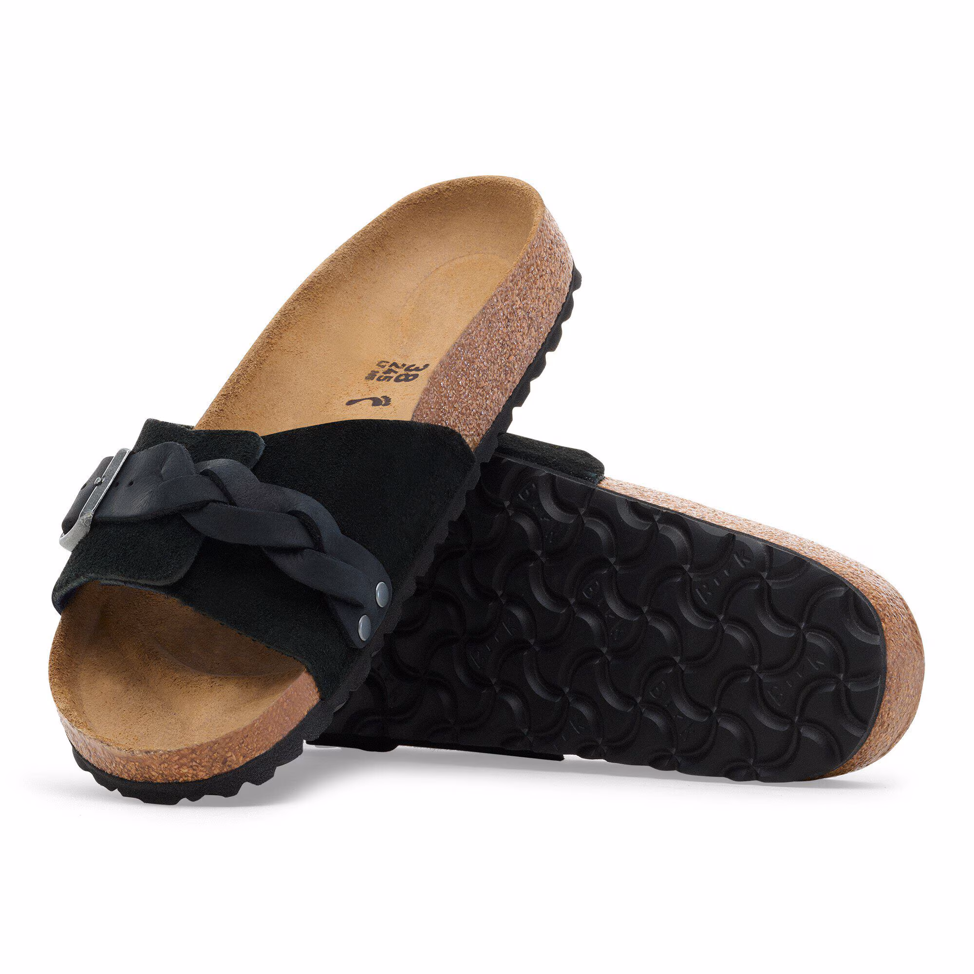 Oita Braided Suède - Black