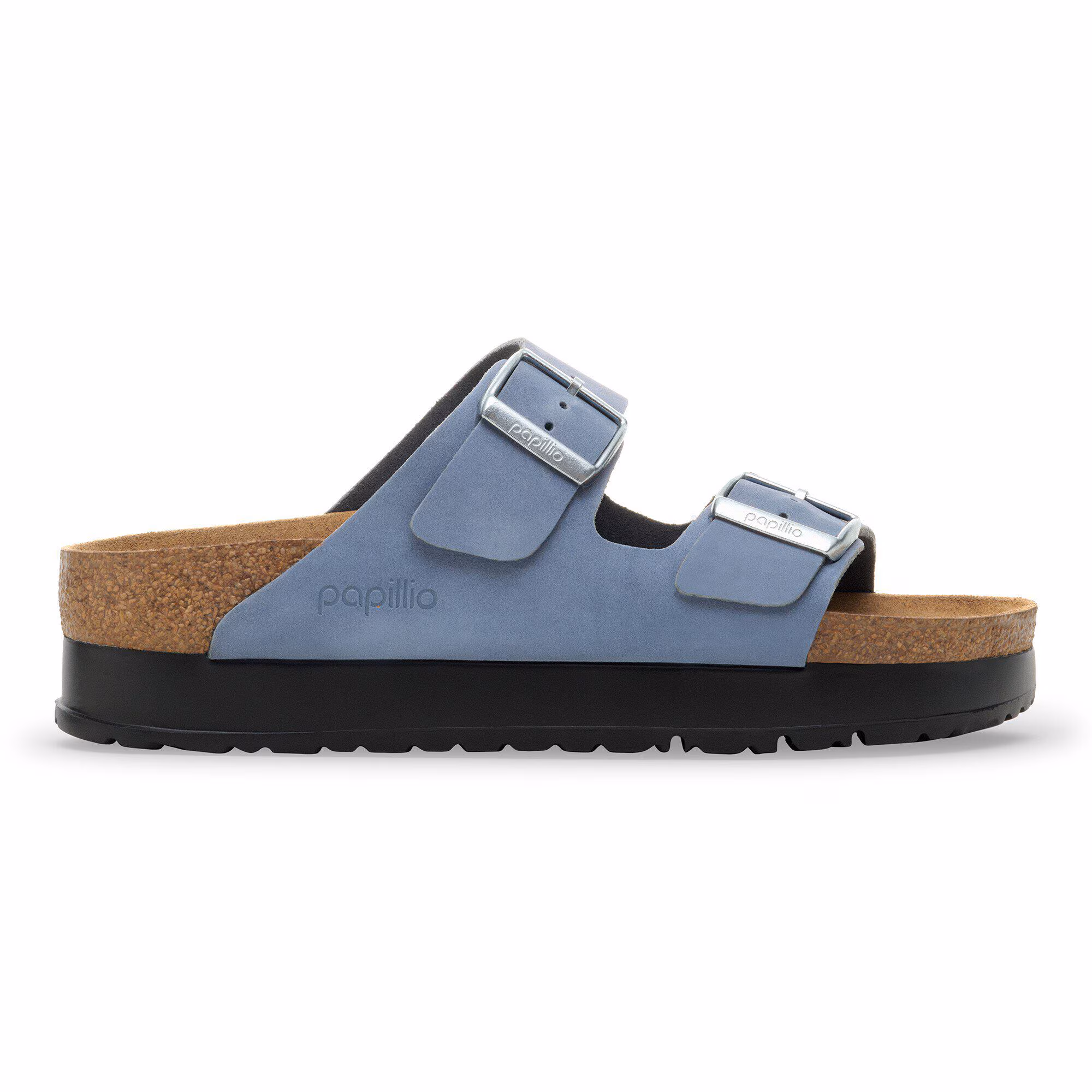 Arizona Flex Platform Cuir nubuck - Stone Blue