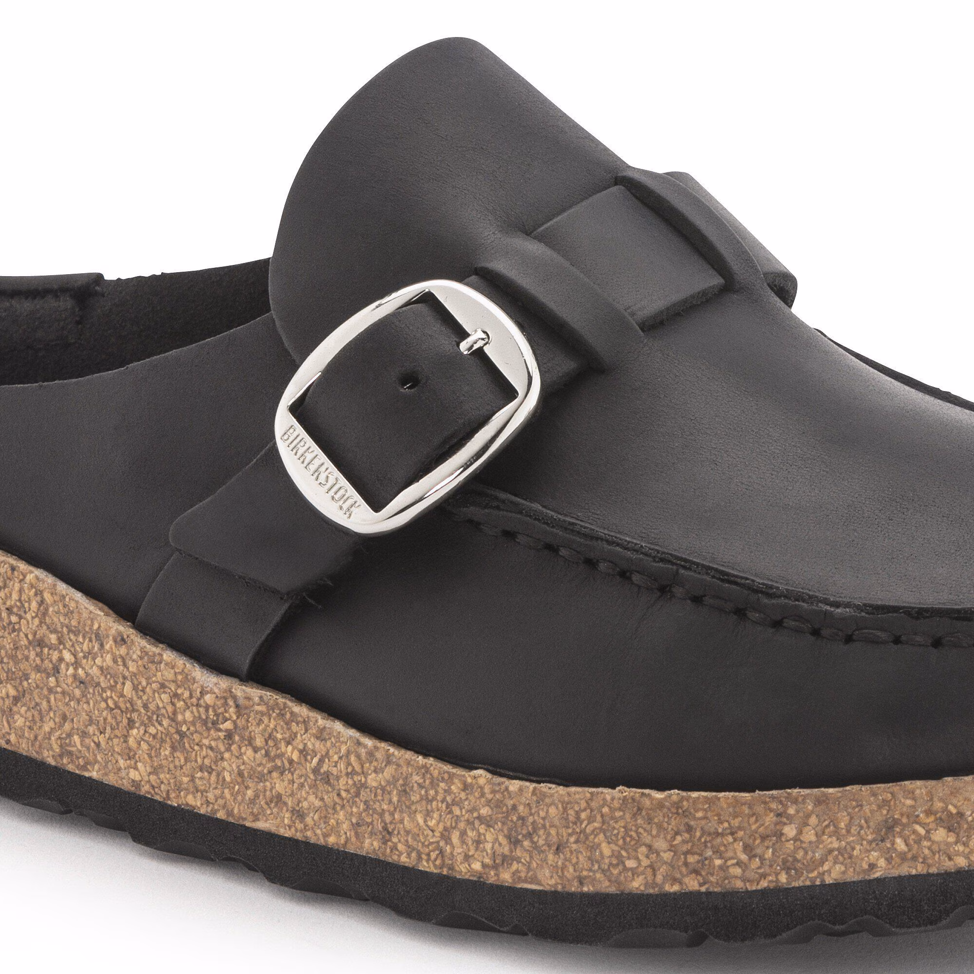 Buckley Cuir huilé - Black