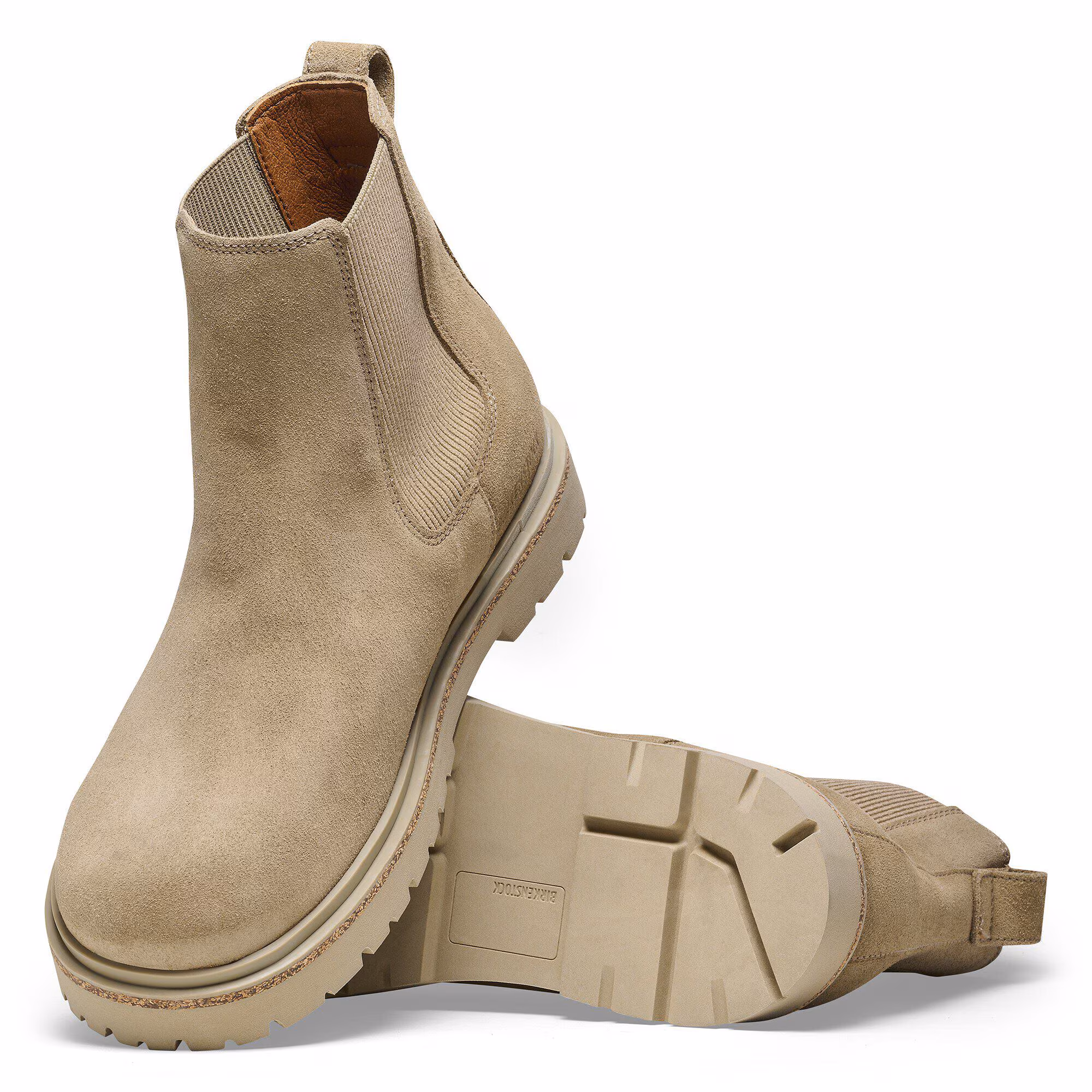 Highwood Slip On Men Suède - Taupe