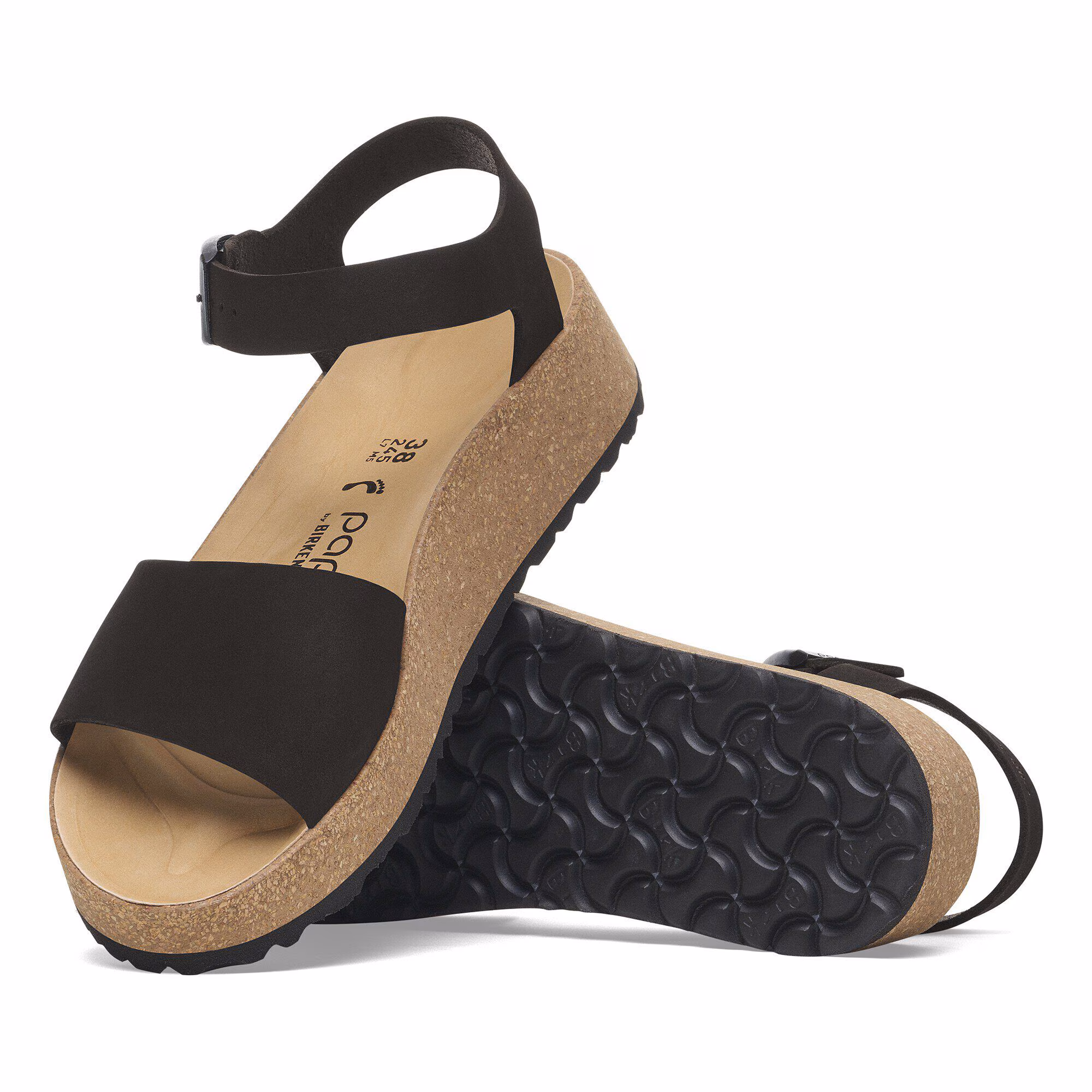 Glenda Cuir nubuck - Black