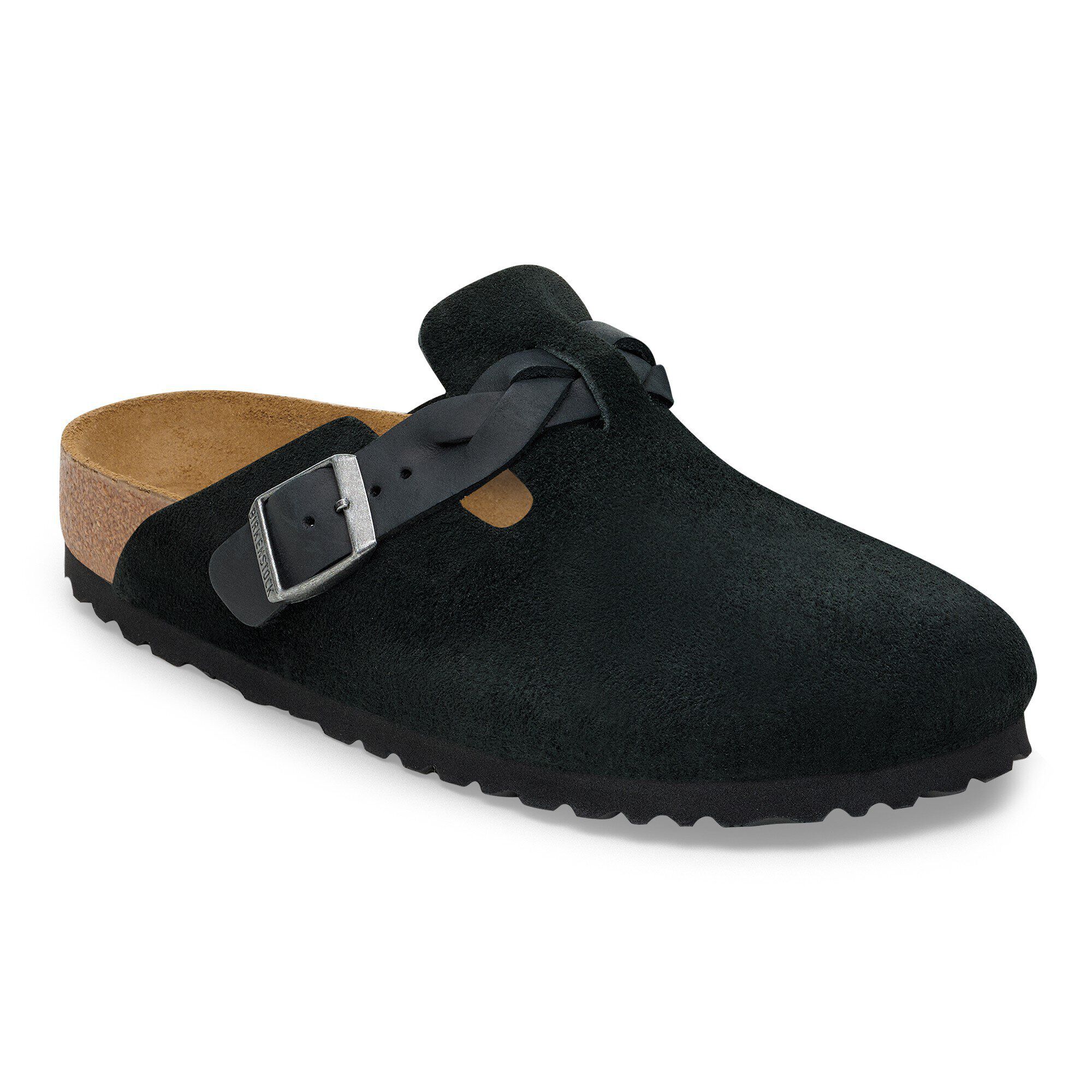 Boston Braided Suède - Black