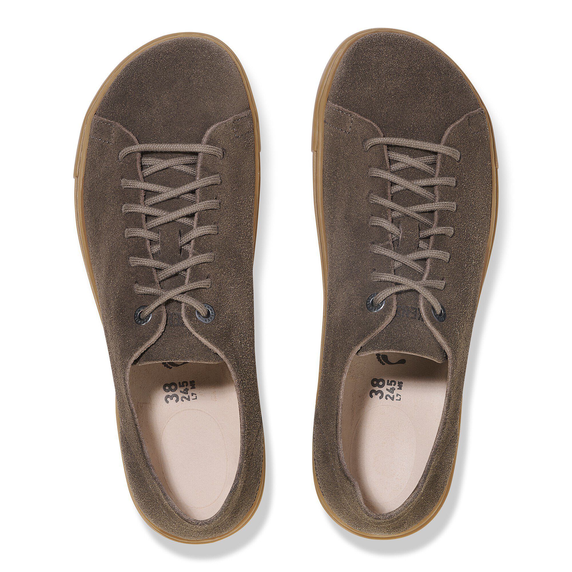 Bend Low Decon Cuir nubuck - Concrete Gray