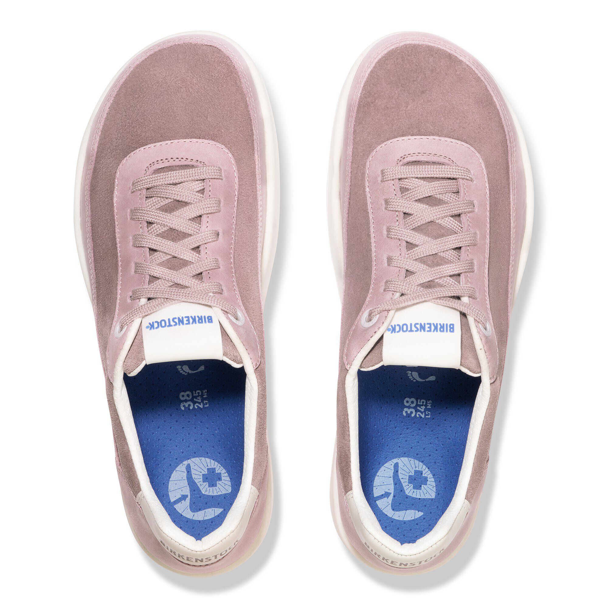 Honnef City Cuir naturel/Textile - Faded Purple