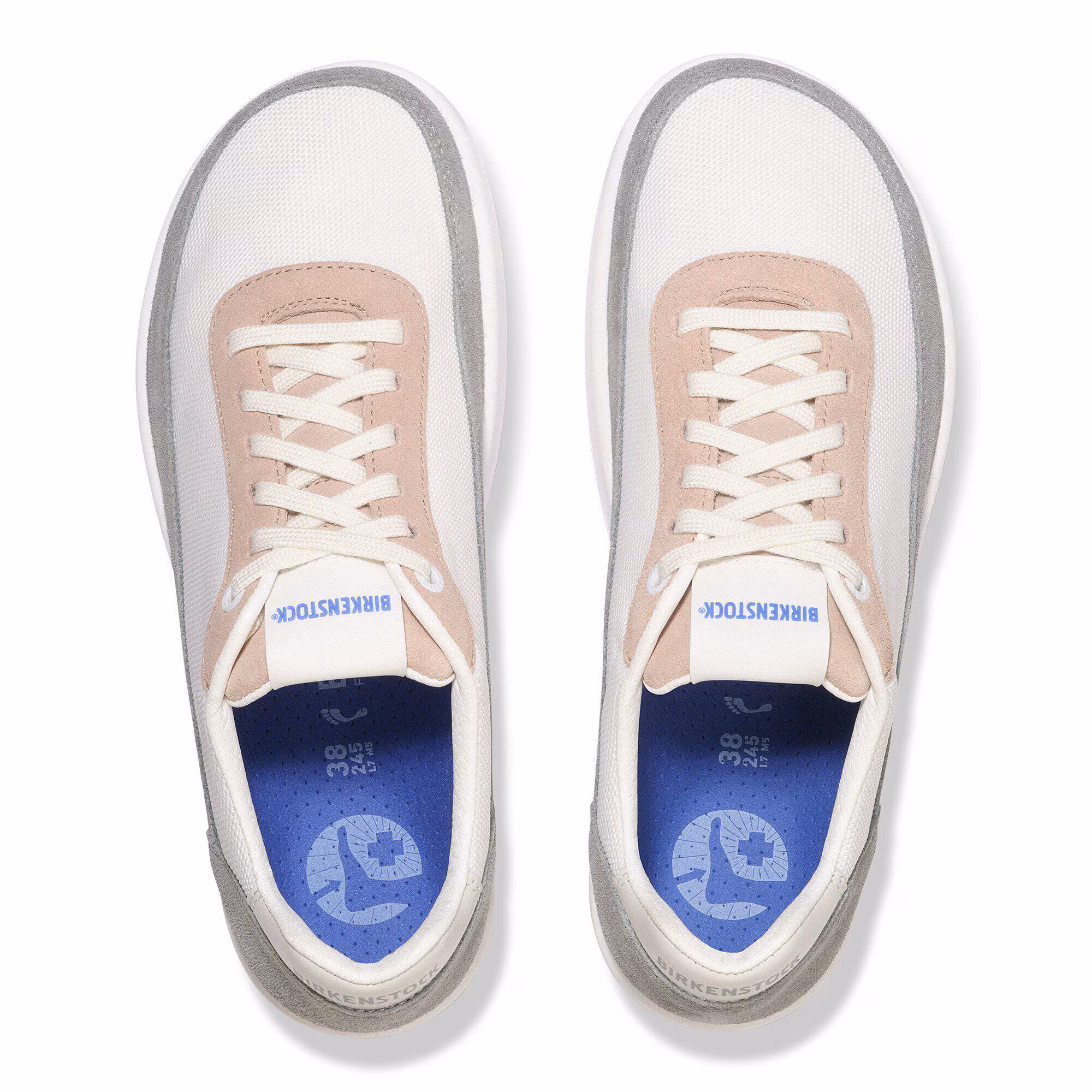 Honnef City Cuir naturel/Textile - Light Rose