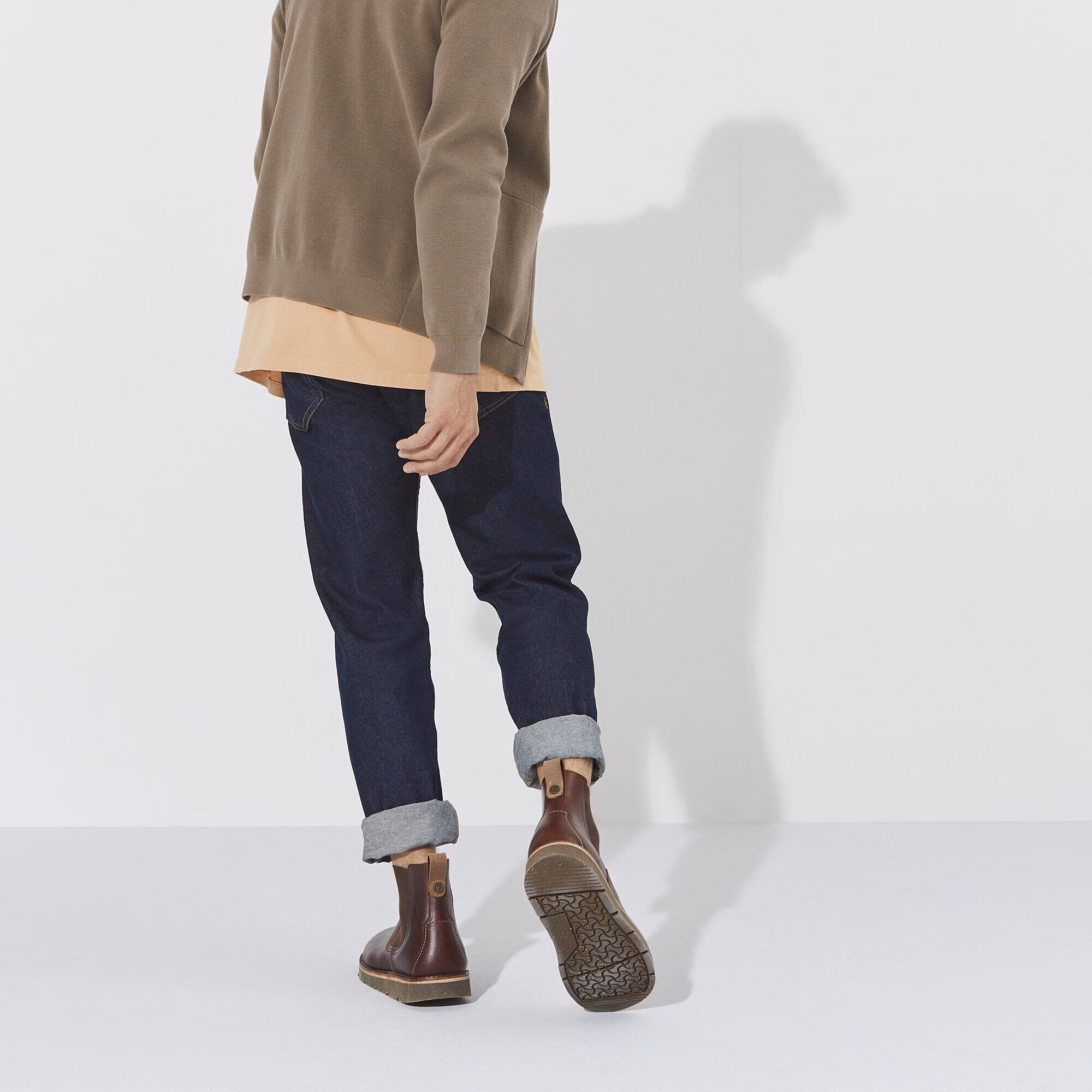 Birmingham Slip On Hommes Cuir huilé - Roast