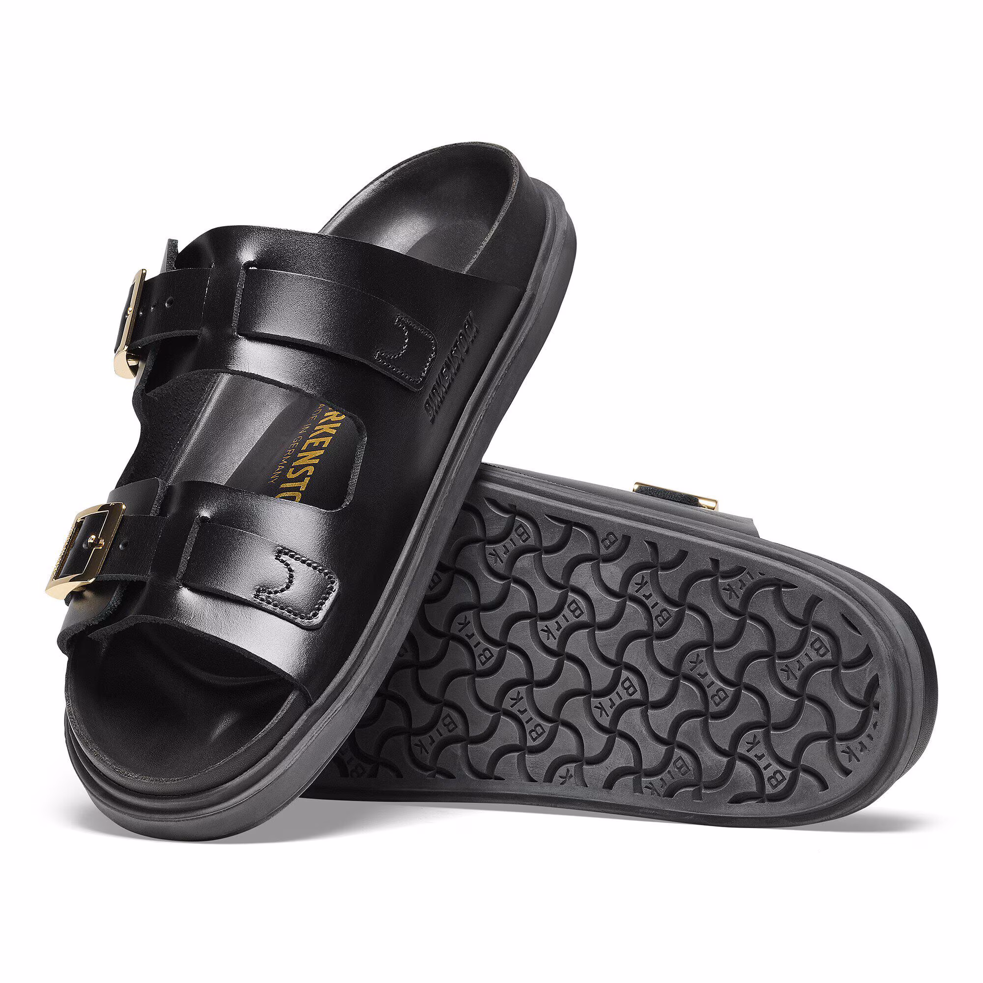 St Barths Cuir naturel - Black
