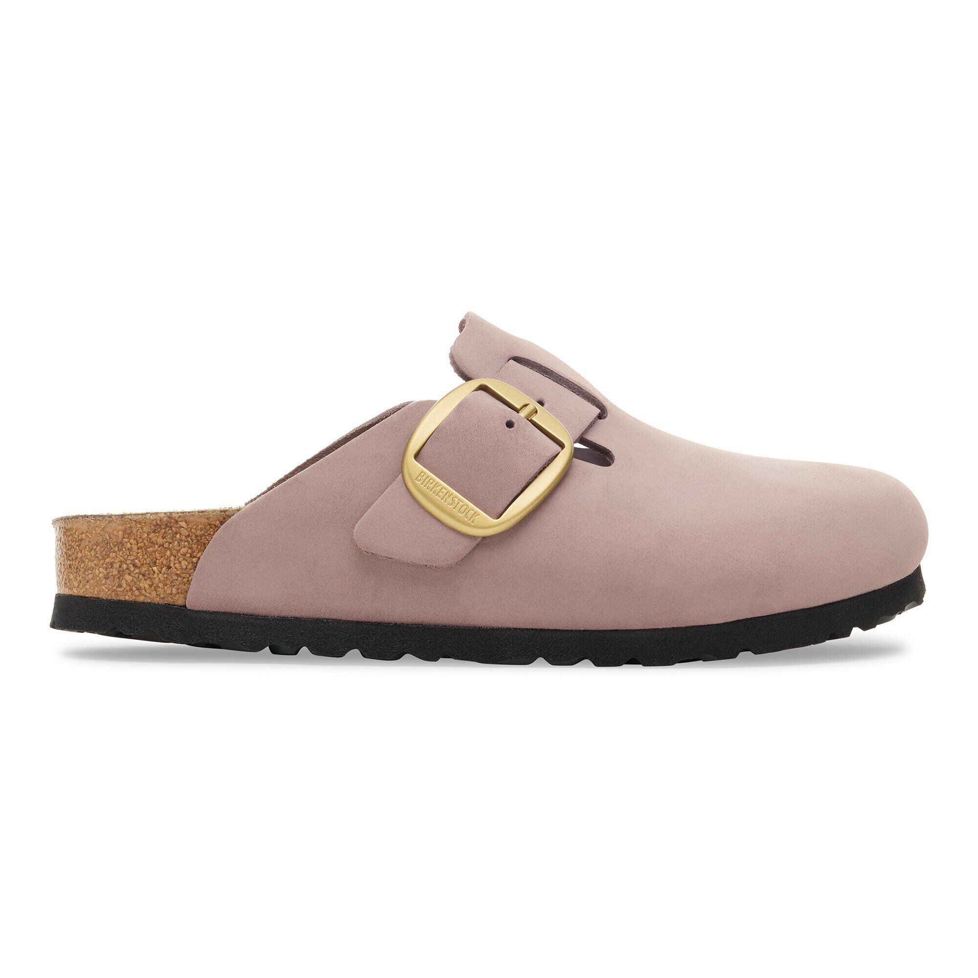 Boston Big Buckle Cuir nubuck - Faded Purple