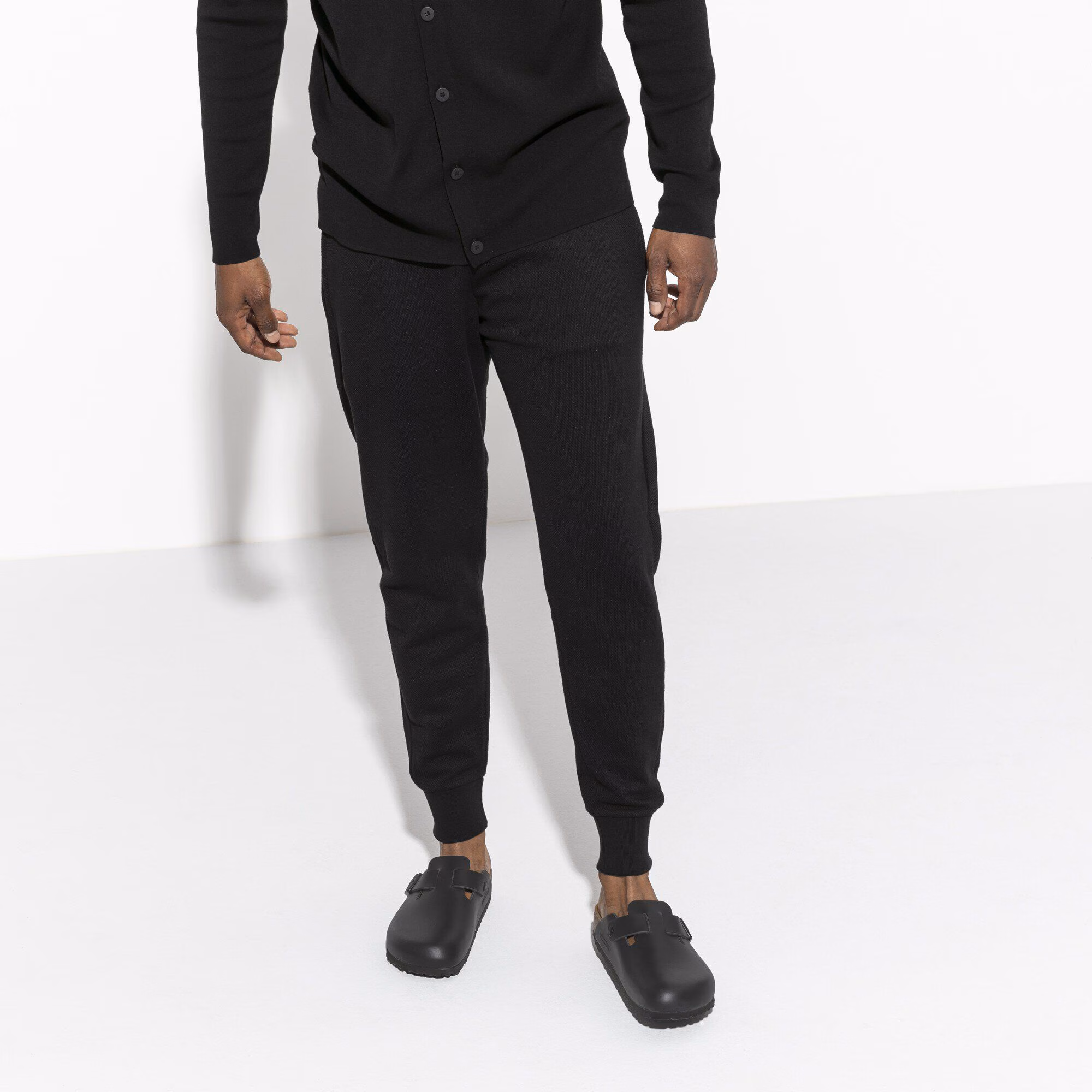 Boston Cuir naturel - Black