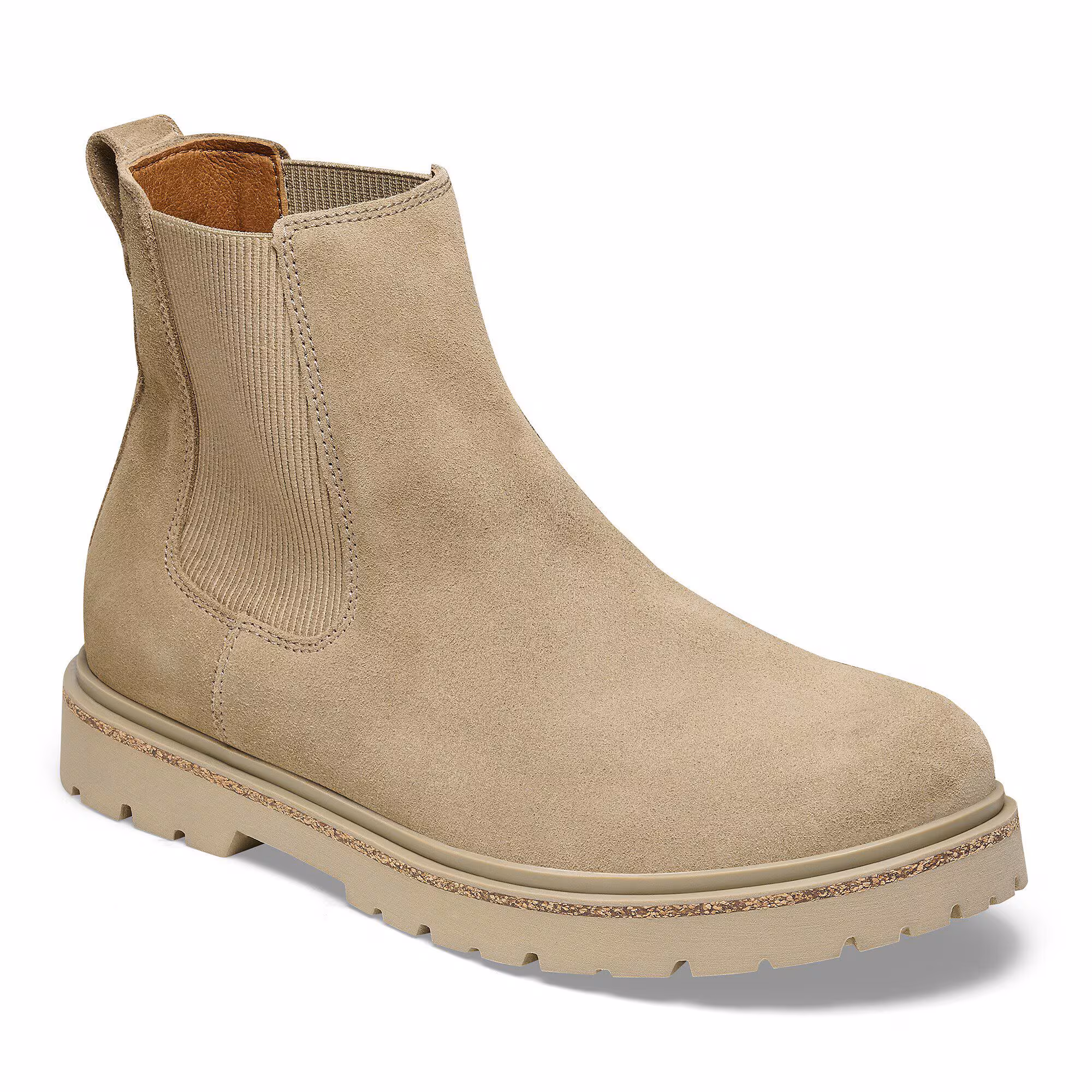 Highwood Slip On Men Suède - Taupe