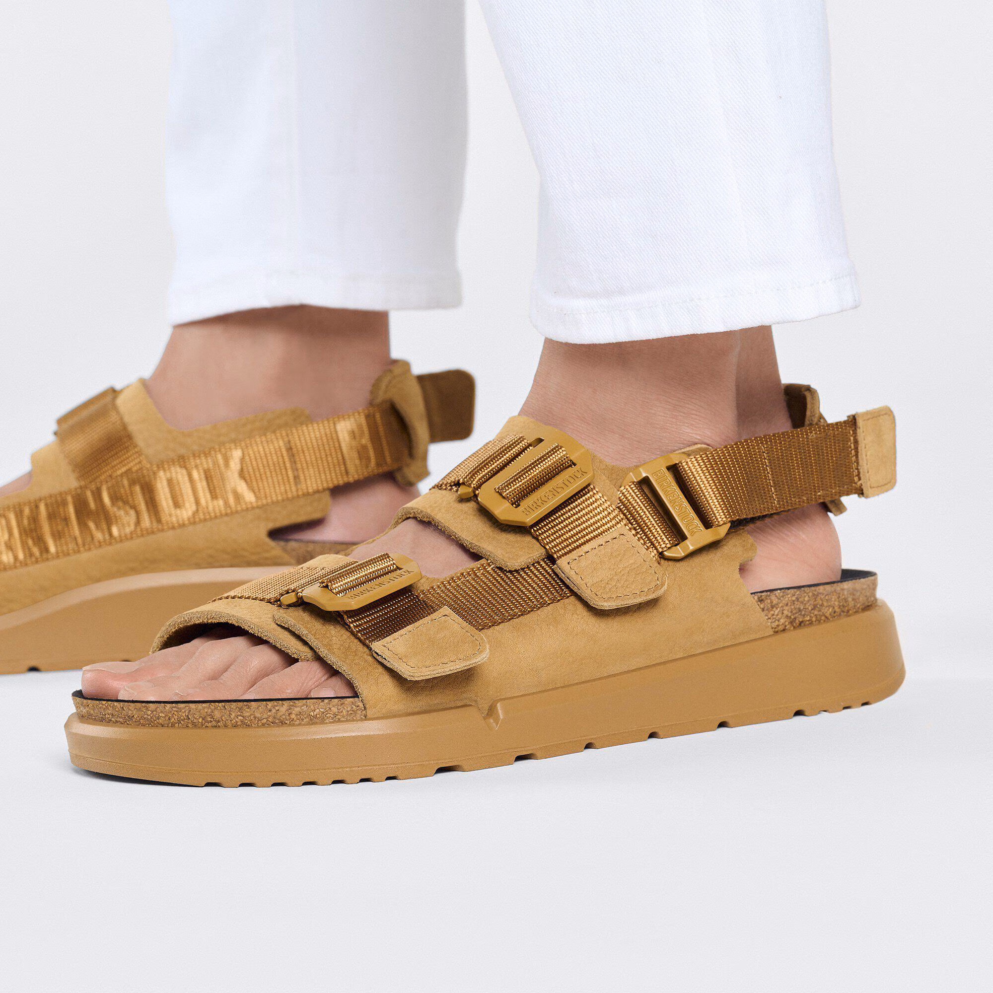 Shinjuku Cuir naturel/Textile - Cork Brown