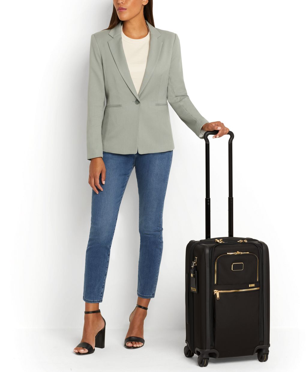 International Dual Access 4 Wheeled Carry-On