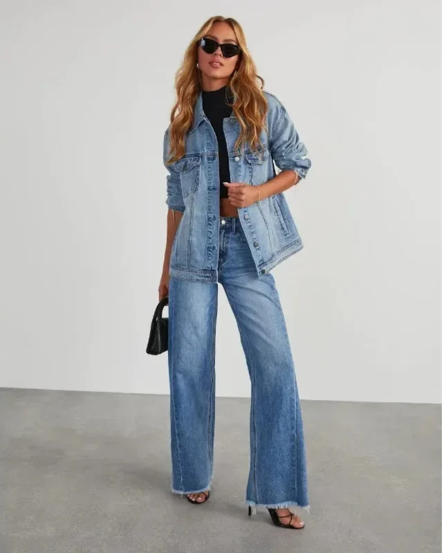 Estra Wide Leg Jeans