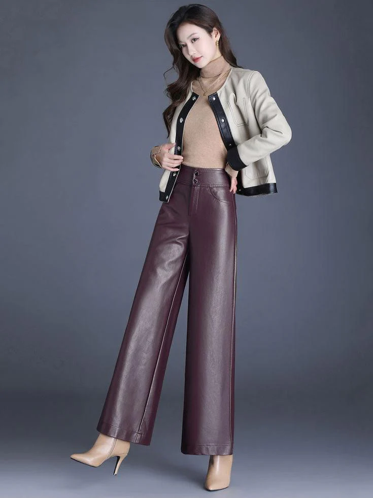 Eva Leather Pants