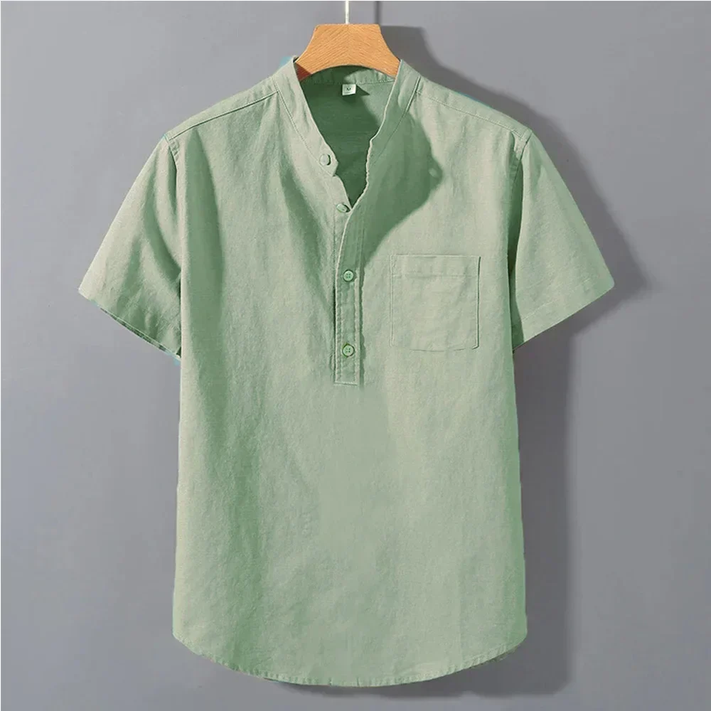 Vartos Cotton-Linen T-Shirt