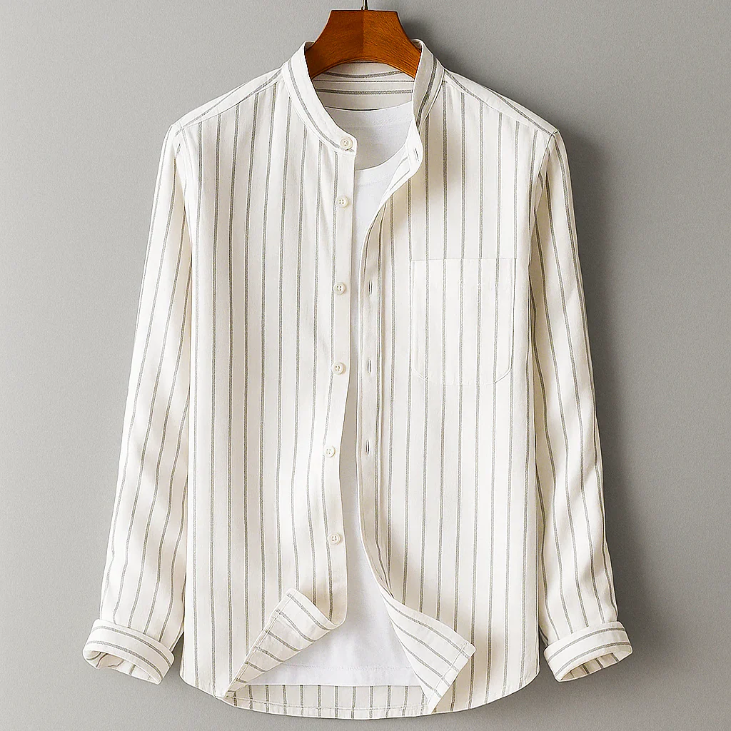 Enzo Cotton-Linen Shirt