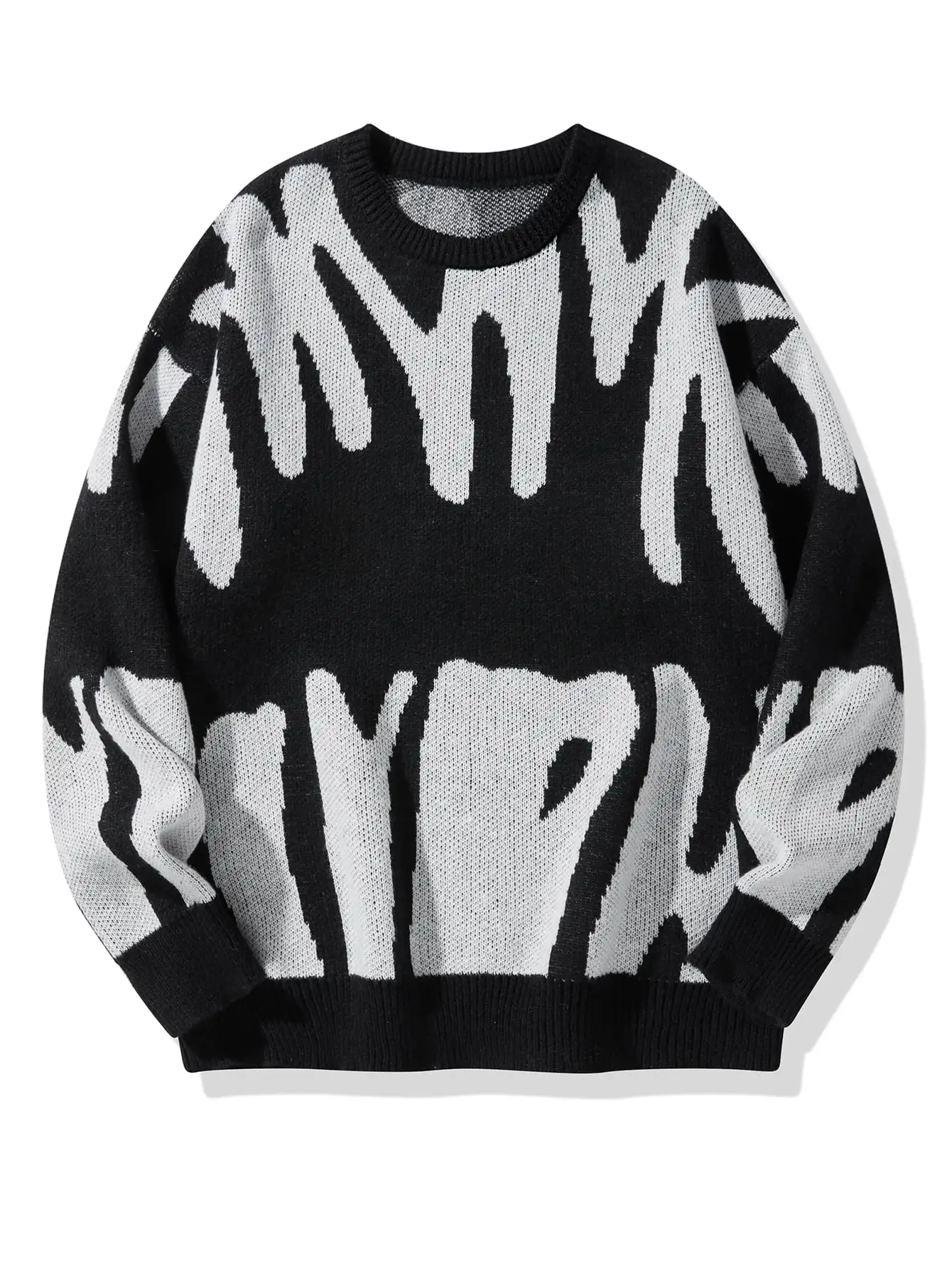 Inkblot Abstract Sweater