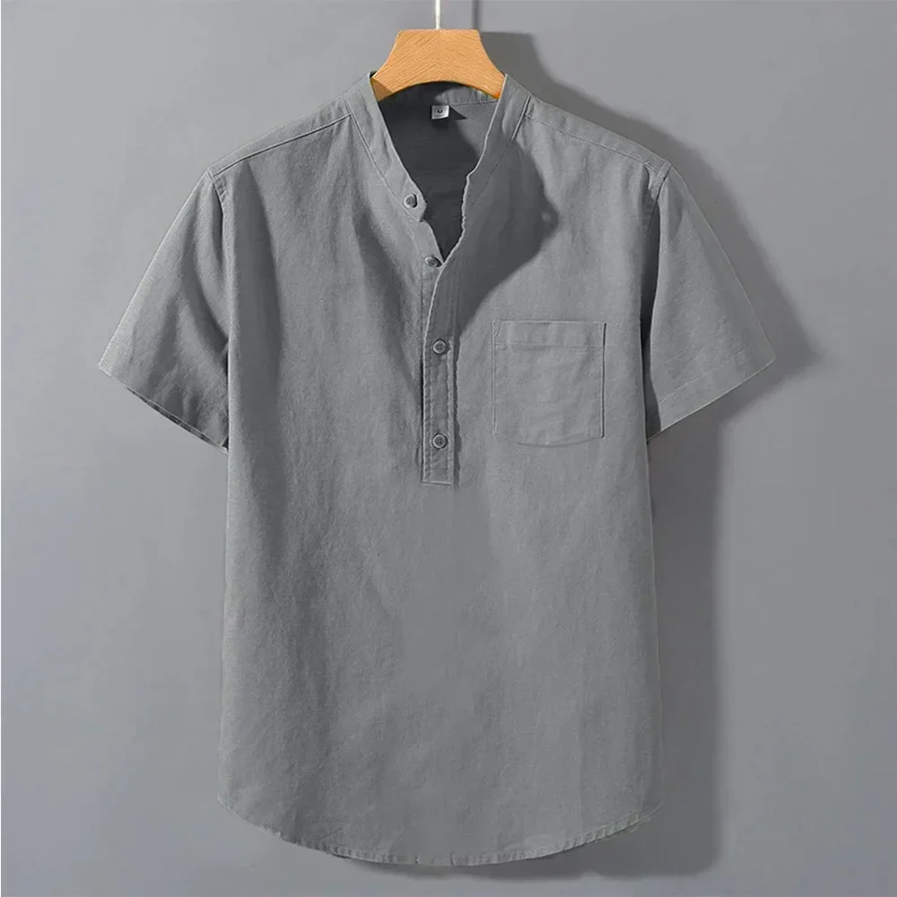 Vartos Cotton-Linen T-Shirt