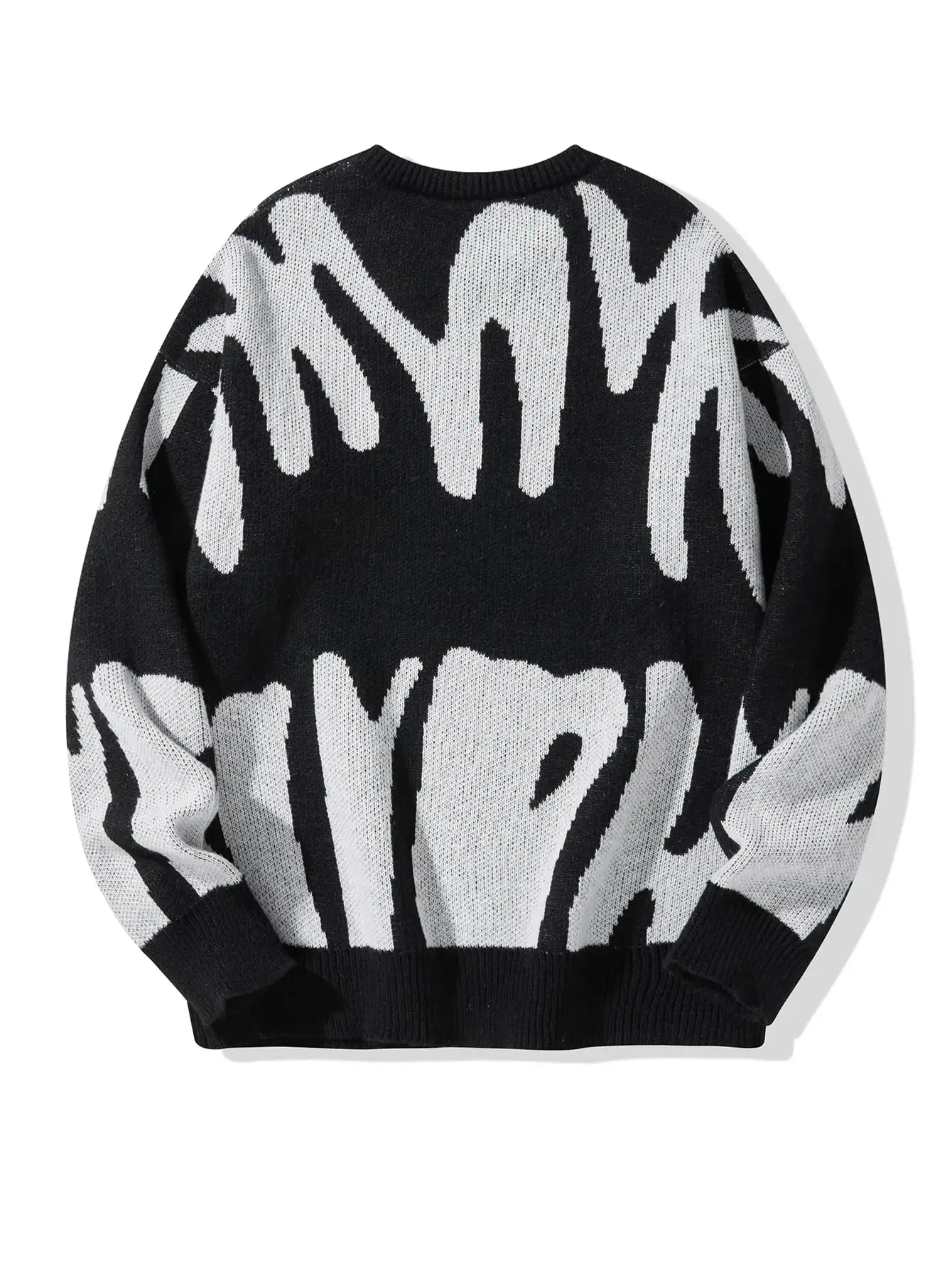 Inkblot Abstract Sweater