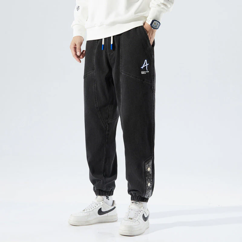 Asphalt Denim Joggers
