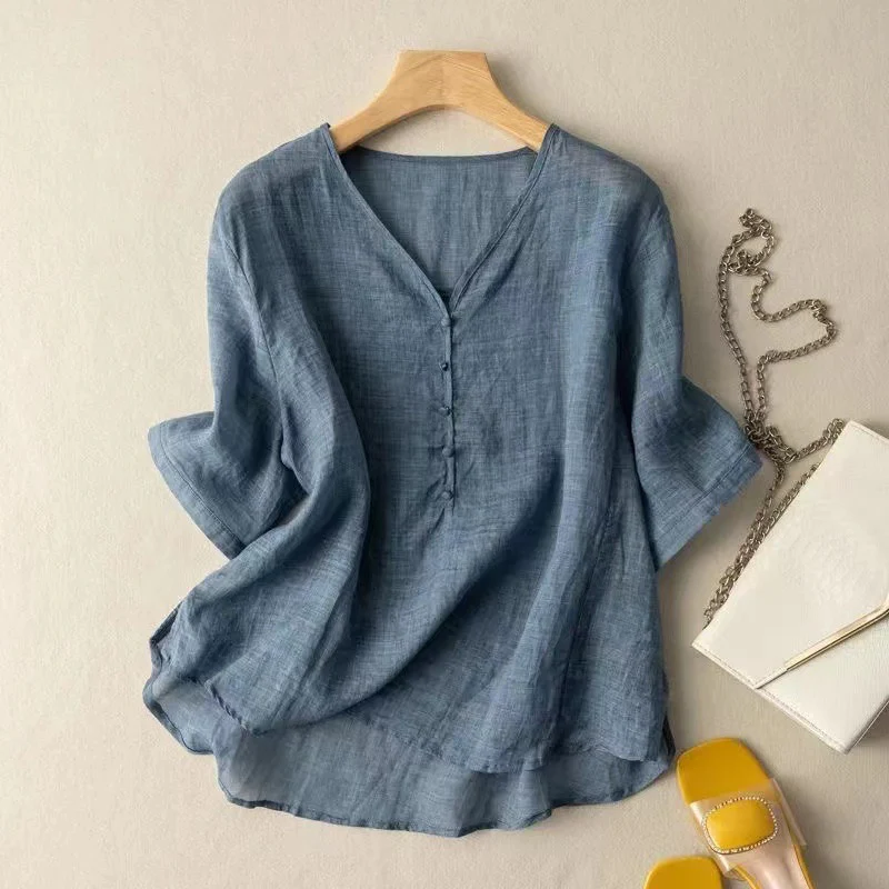 Laguna Linen Blouse