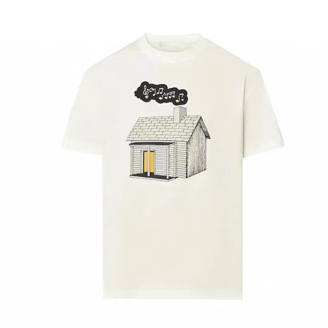 Louis Vuitton Small House Summer Cotton T-Shirt Short Sleeve #nigo2548